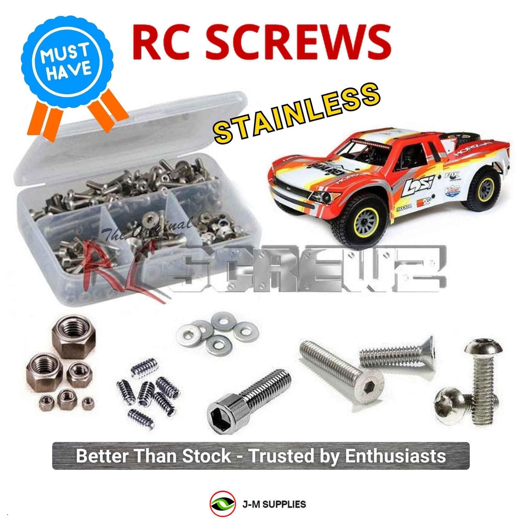 RCScrewZ Stainless Screw Kit los102 for Losi Super Baja Rey 1/6 (LOS05013) | SET - Picture 1 of 12