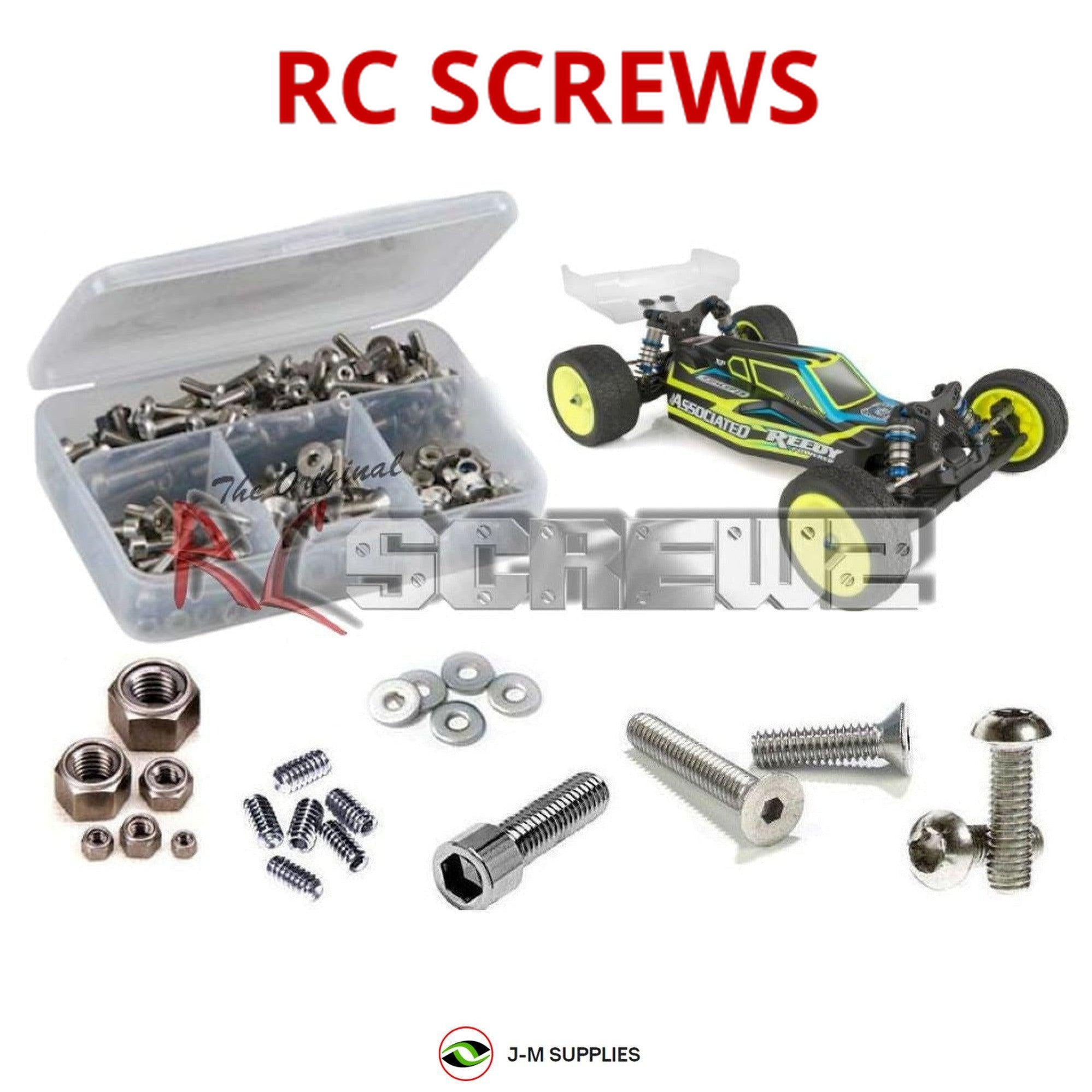 RCScrewZ Stainless Steel Screw Kit ass091 for Associated RC10 B6.1D #90021 - Picture 1 of 12