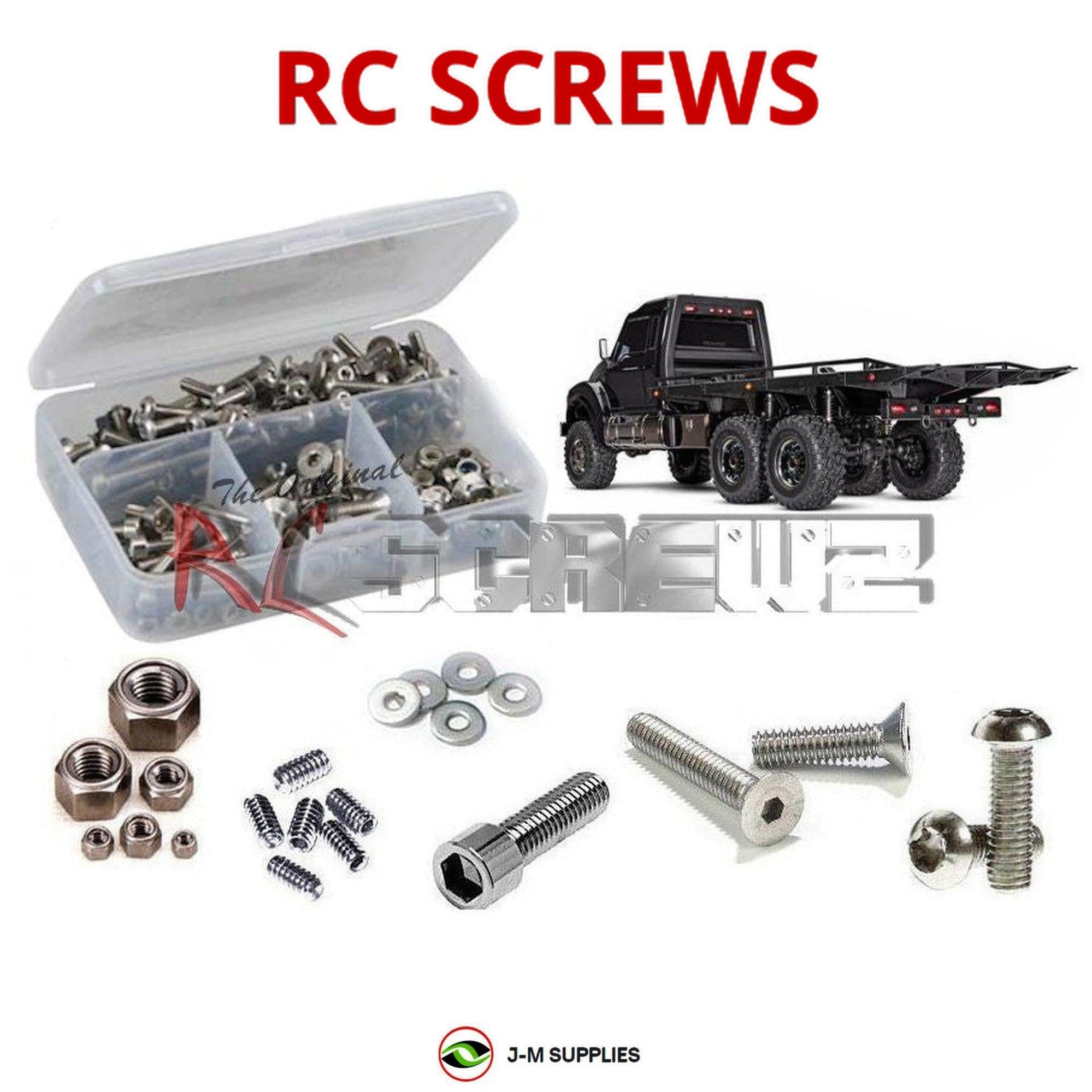 RCScrewZ Stainless Steel Screw Kit tra110 for Traxxas TRX-6 Ultimate RC Hauler - Picture 1 of 12