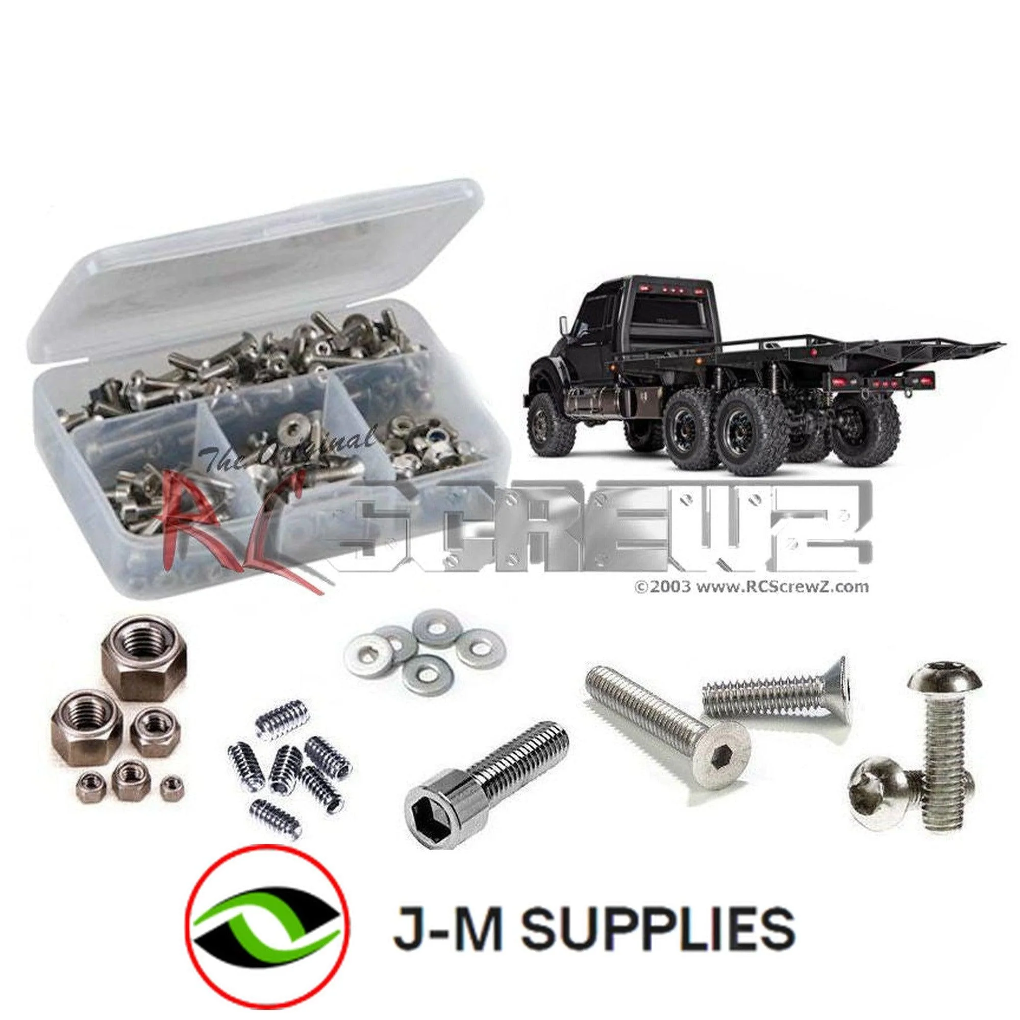 RCScrewZ Stainless Screw Kit+ tra110 for Traxxas TRX-6 Ultimate RC Hauler | PRO - Picture 1 of 12