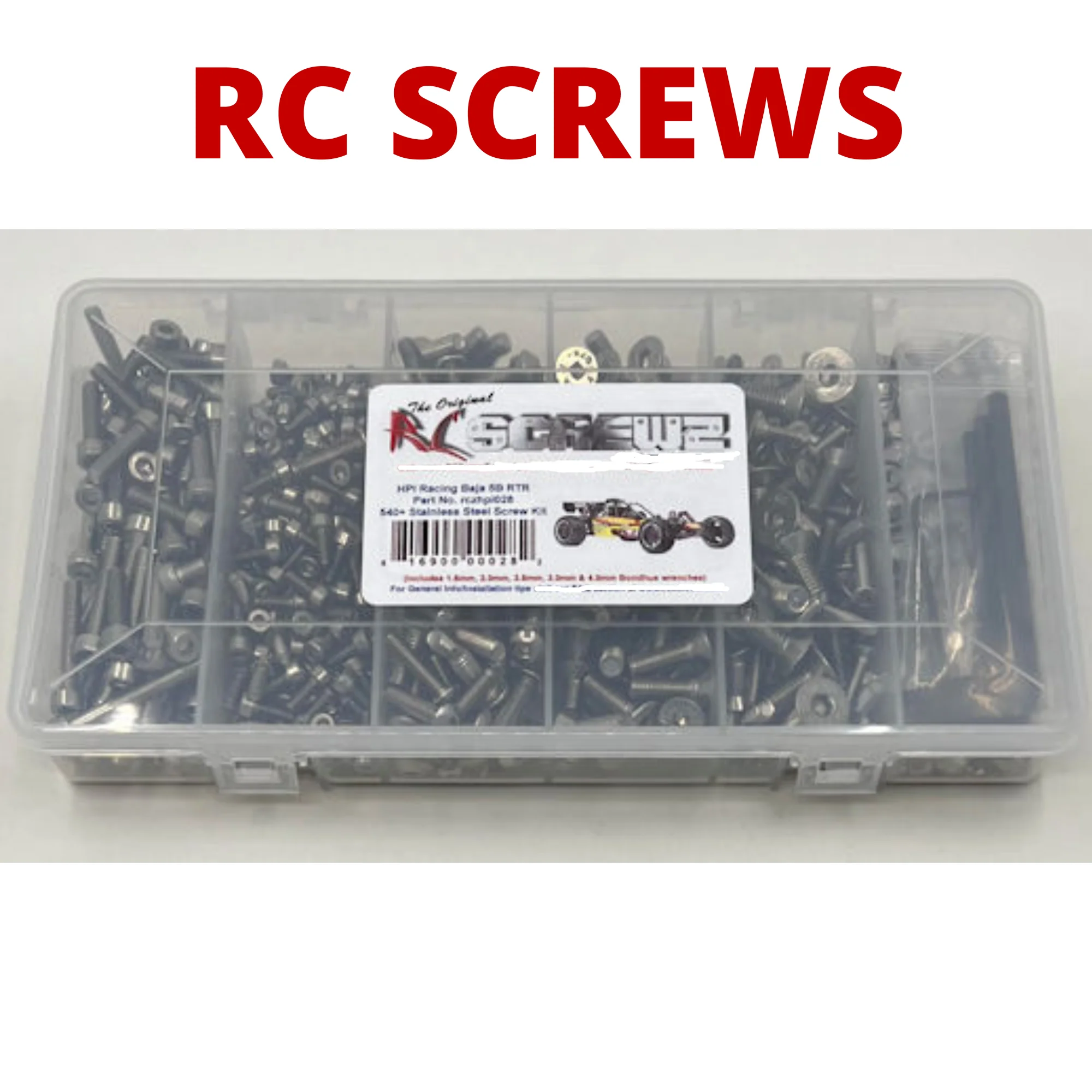 RCScrewZ Stainless Screw Kit+ hpi028 for HPI Racing 1/5 Baja 5B RTR - Picture 2 of 12
