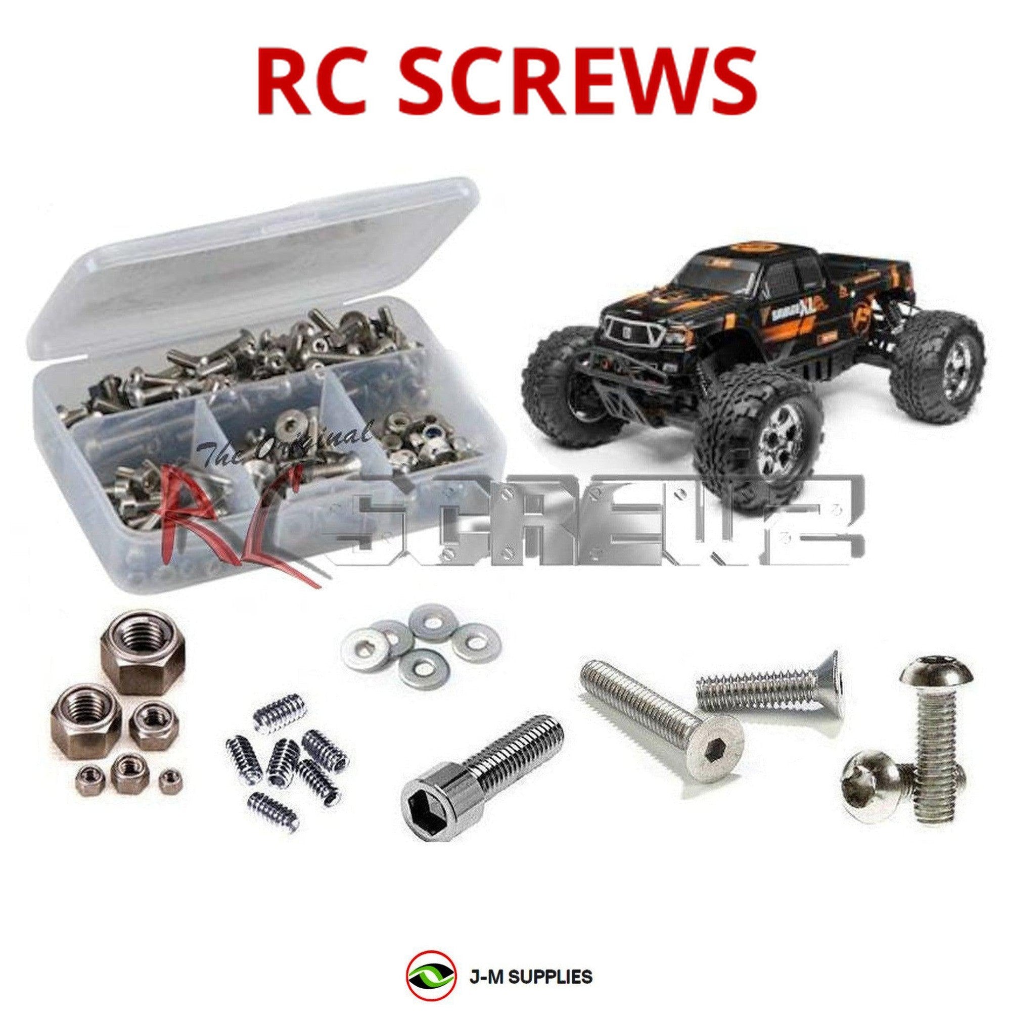 RCScrewZ Stainless Screw Kit hpi090 for HPI Racing Savage XL Flux #112609 - Picture 1 of 12