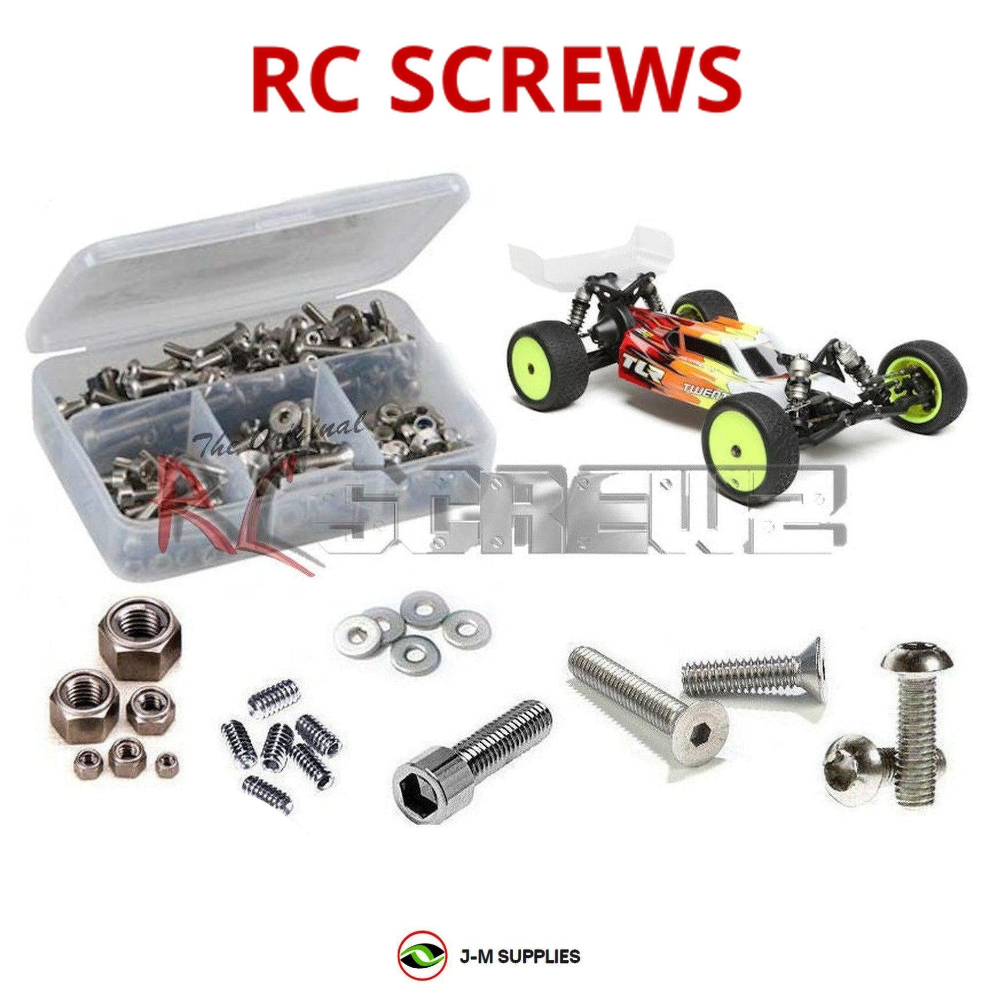 RCScrewZ Stainless Steel Screw Kit los097 for Losi 22 4.0 2wd #LOS03013 - Picture 1 of 12