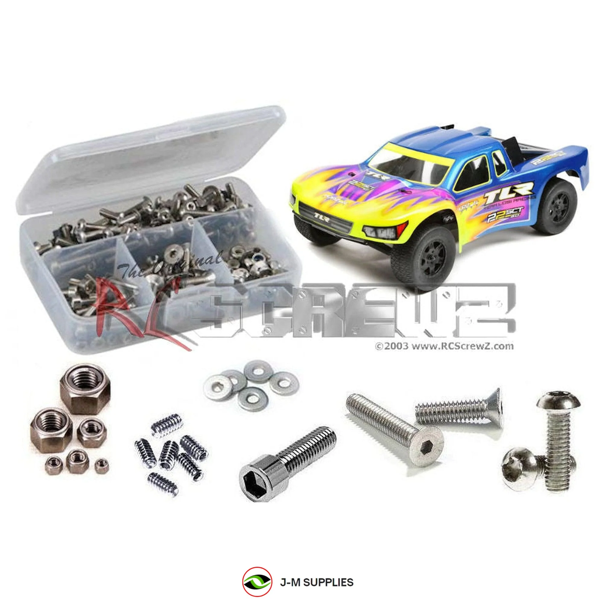 RCScrewZ Stainless Screw Kit los099 for Team Losi 22 SCT 1/10 3.0 2wd #TLR03009 - Picture 1 of 12