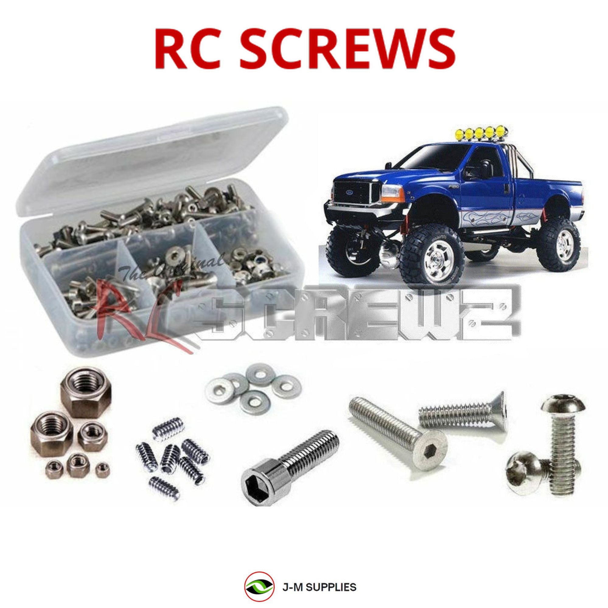 RCScrewZ Stainless Steel Screw Kit tam065 for Tamiya High Lift F-350 #57059 - Picture 1 of 12