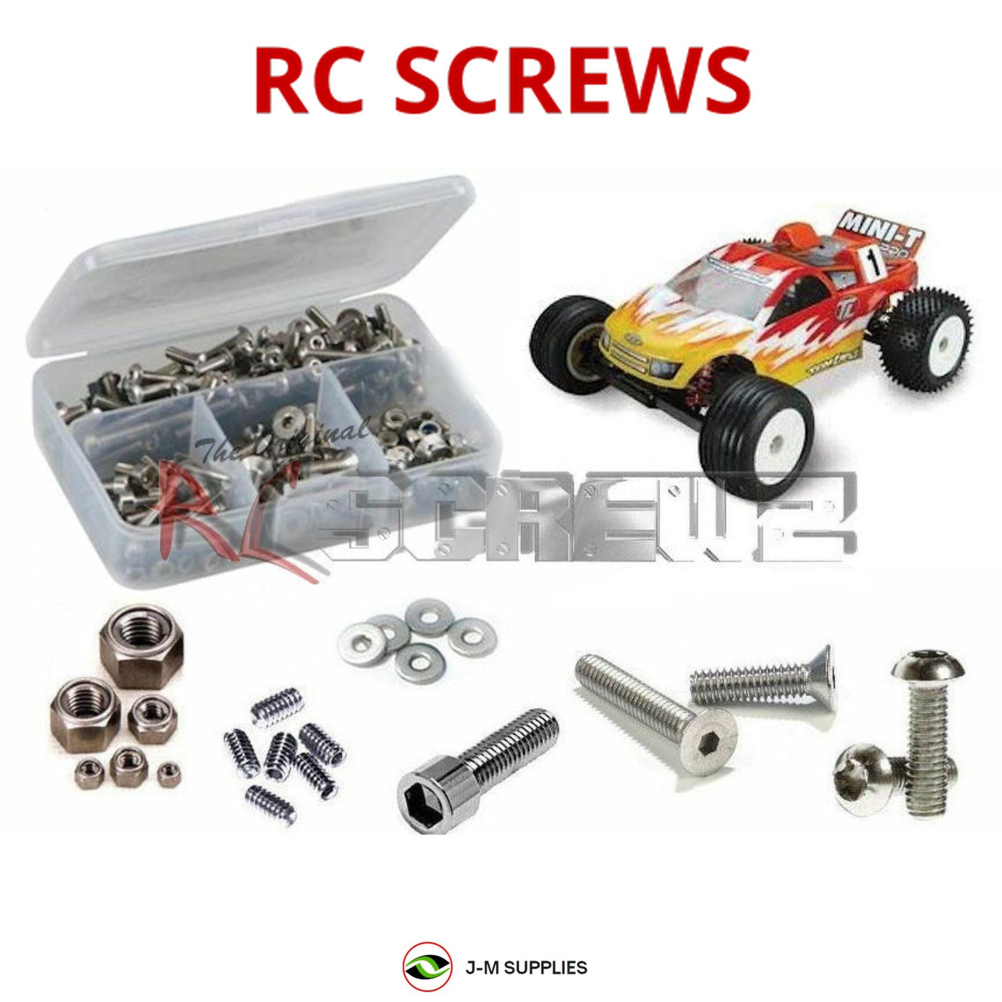 RCScrewZ Stainless Steel Screw Kit los017 for Losi Mini-T/Pro - Picture 1 of 12