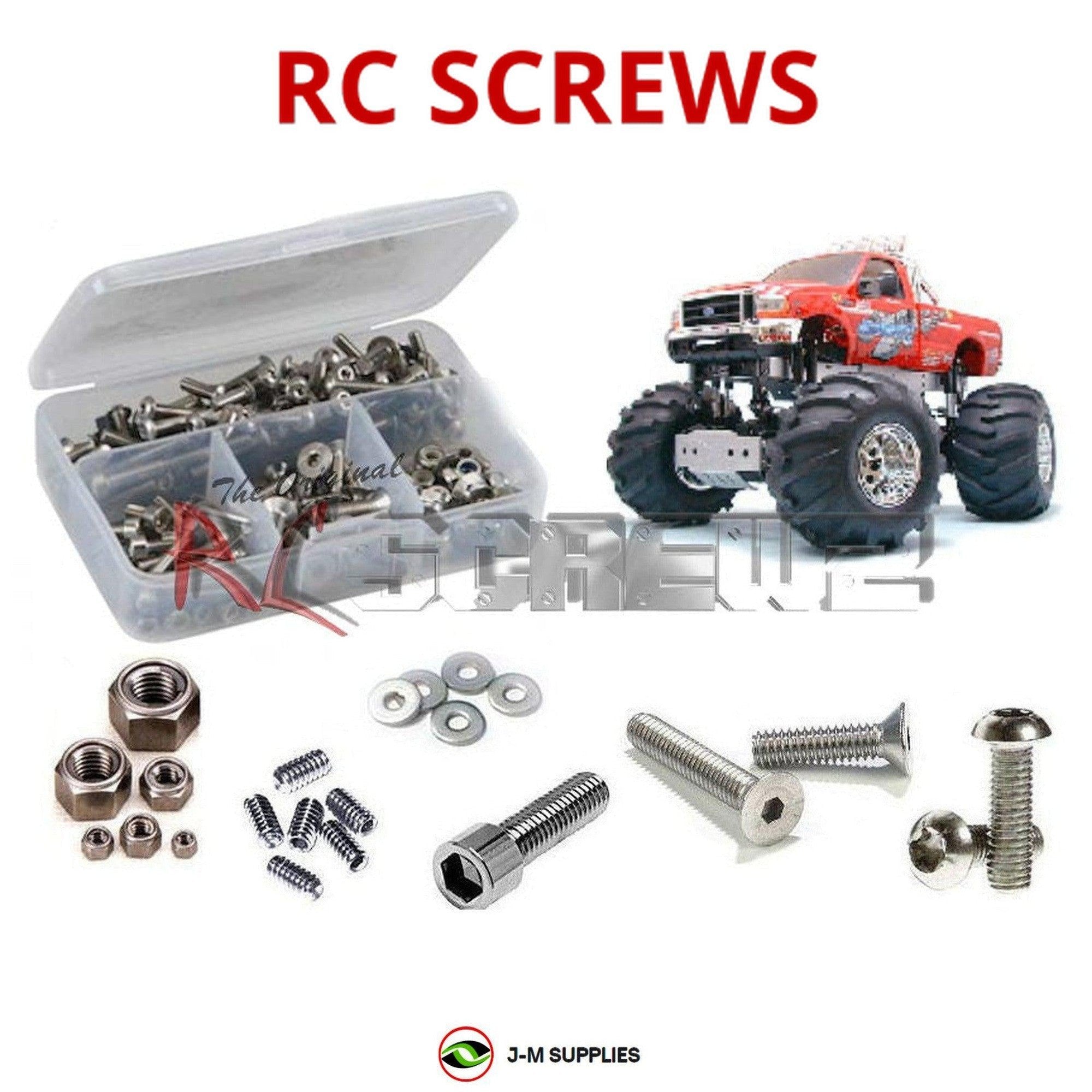 RCScrewZ Stainless Steel Screw Kit tam017 for Tamiya Juggernaut 2 #58256 - Picture 1 of 12