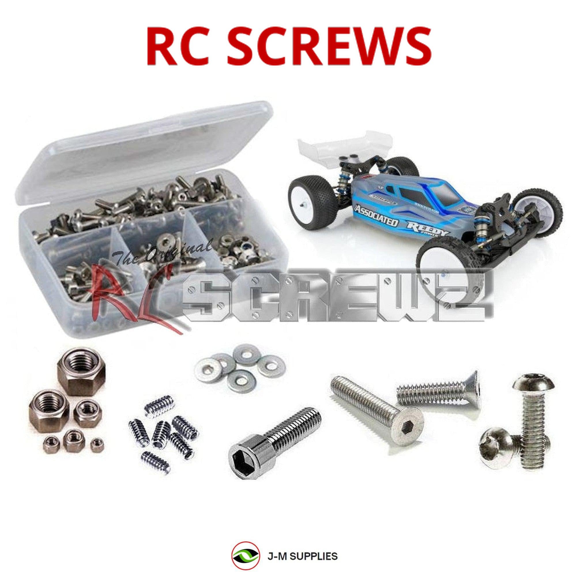 RCScrewZ Stainless Steel Screw Kit ass090 for Associated RC10 B6.1 - Picture 1 of 12