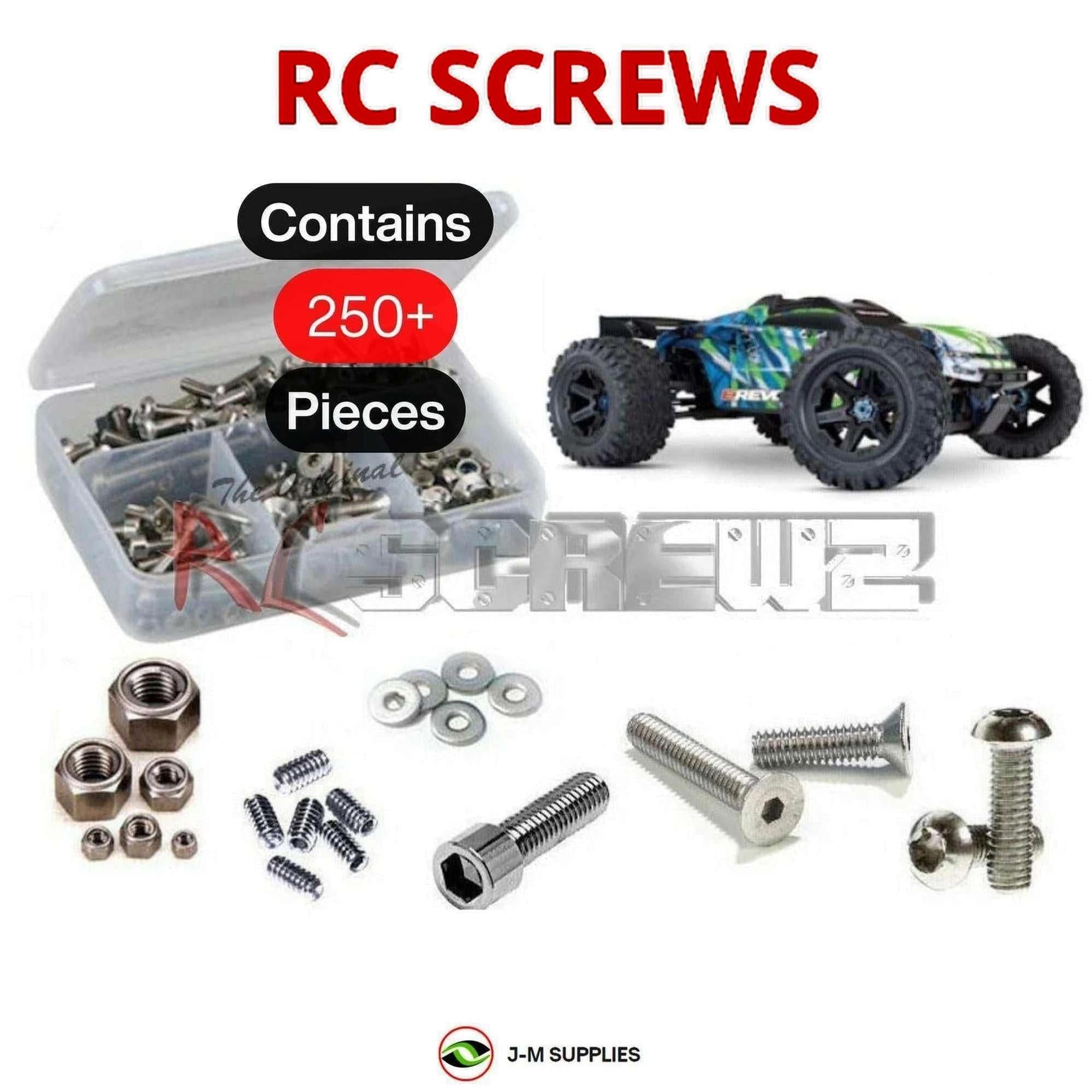 RCScrewZ Stainless Screw Kit tra082 for Traxxas E-Revo 2.0 VXL (#86086-4) | SET - Picture 1 of 12