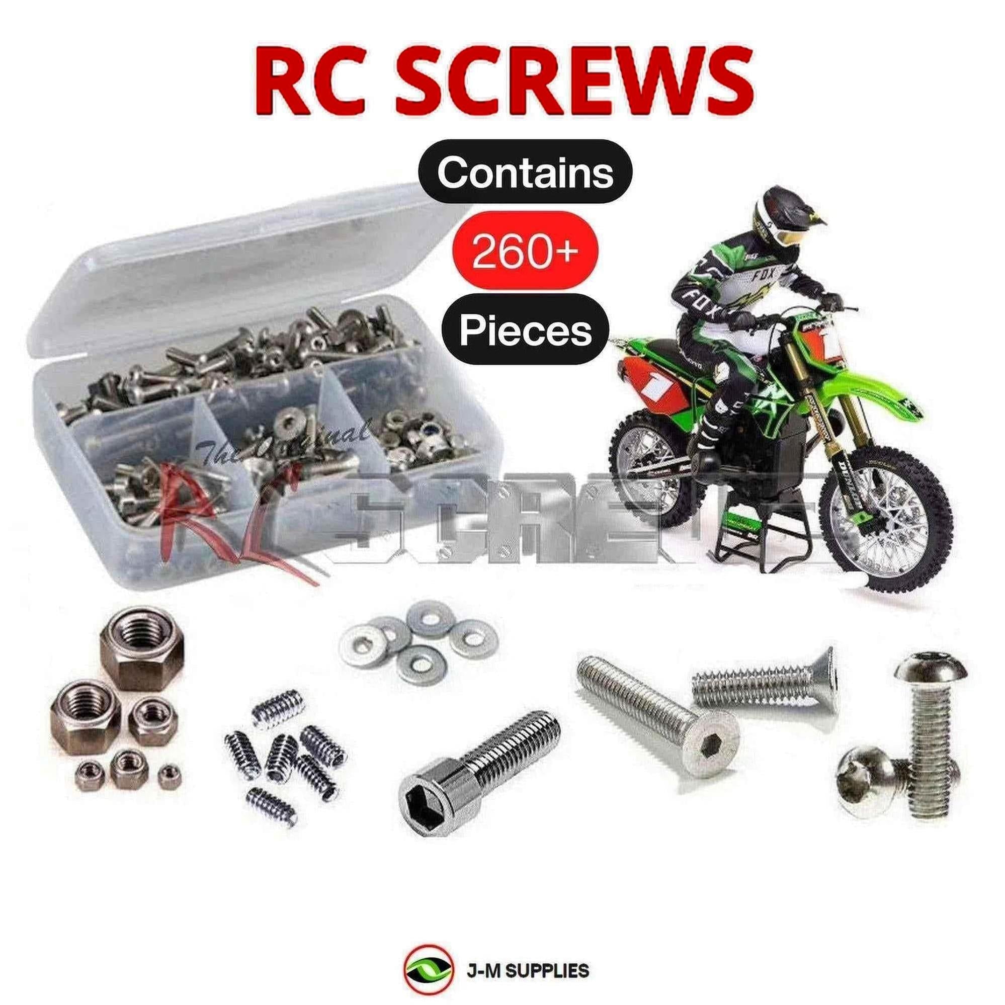RCScrewZ Stainless Screw Kit los141 for Losi Promoto-MX Motorcycl LOS06000 | KIT - Picture 1 of 12