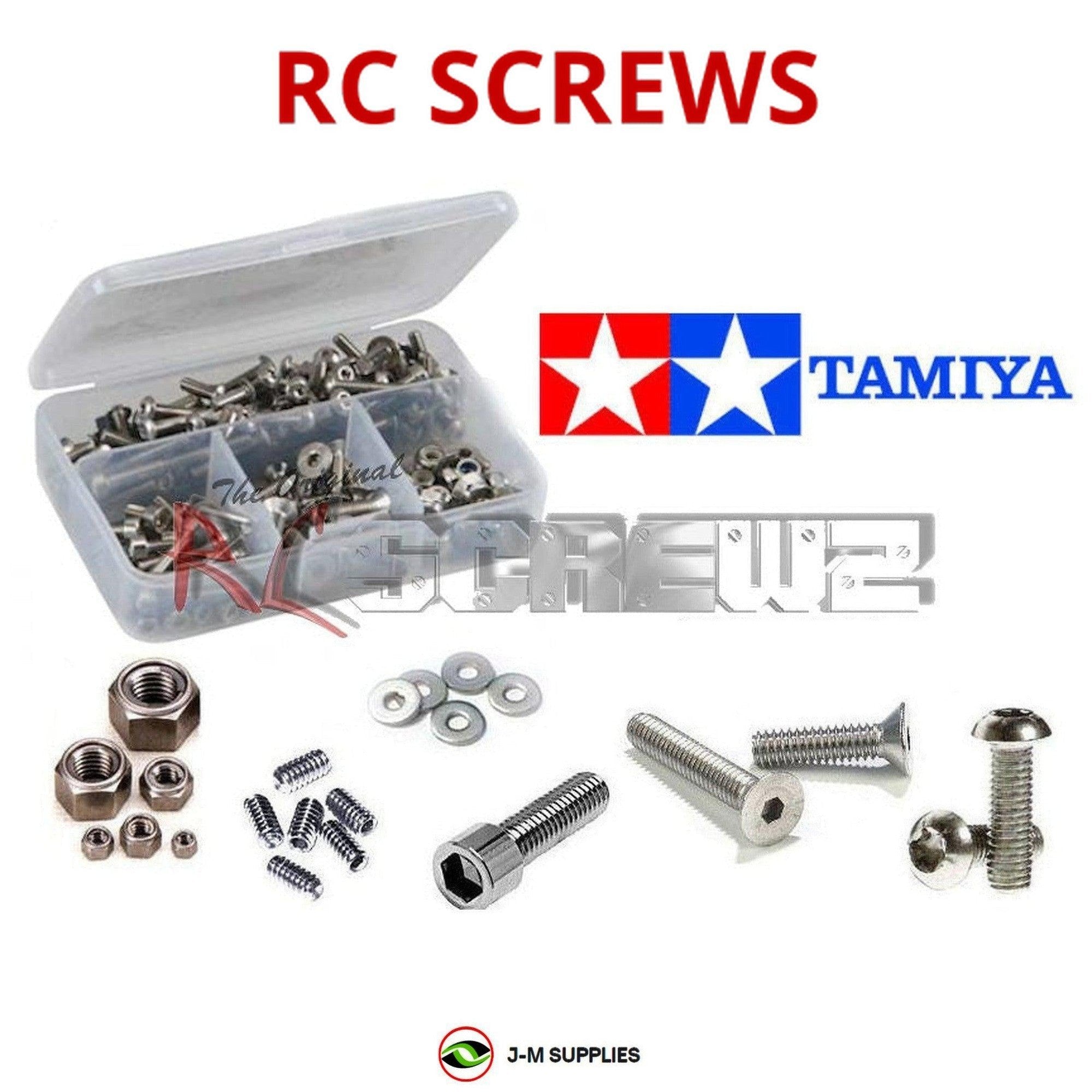 RCScrewZ Stainless Screw Kit tam241 for Tamiya Bigwig 1/10 4WD (#58057) | SET - Picture 1 of 12