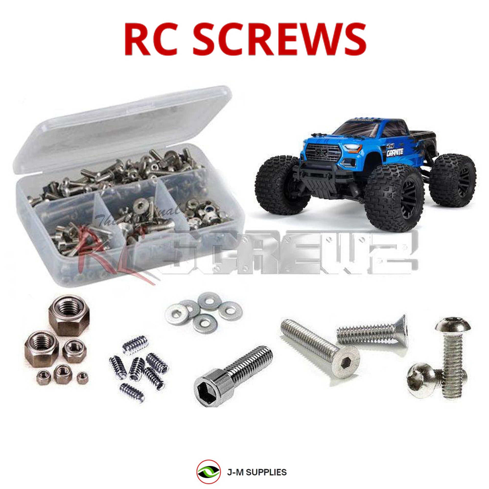 RCScrewZ Stainless Screws ara054 for Arrma Granite V3 Mega 550 Monster ARA4202V3 - Picture 1 of 12