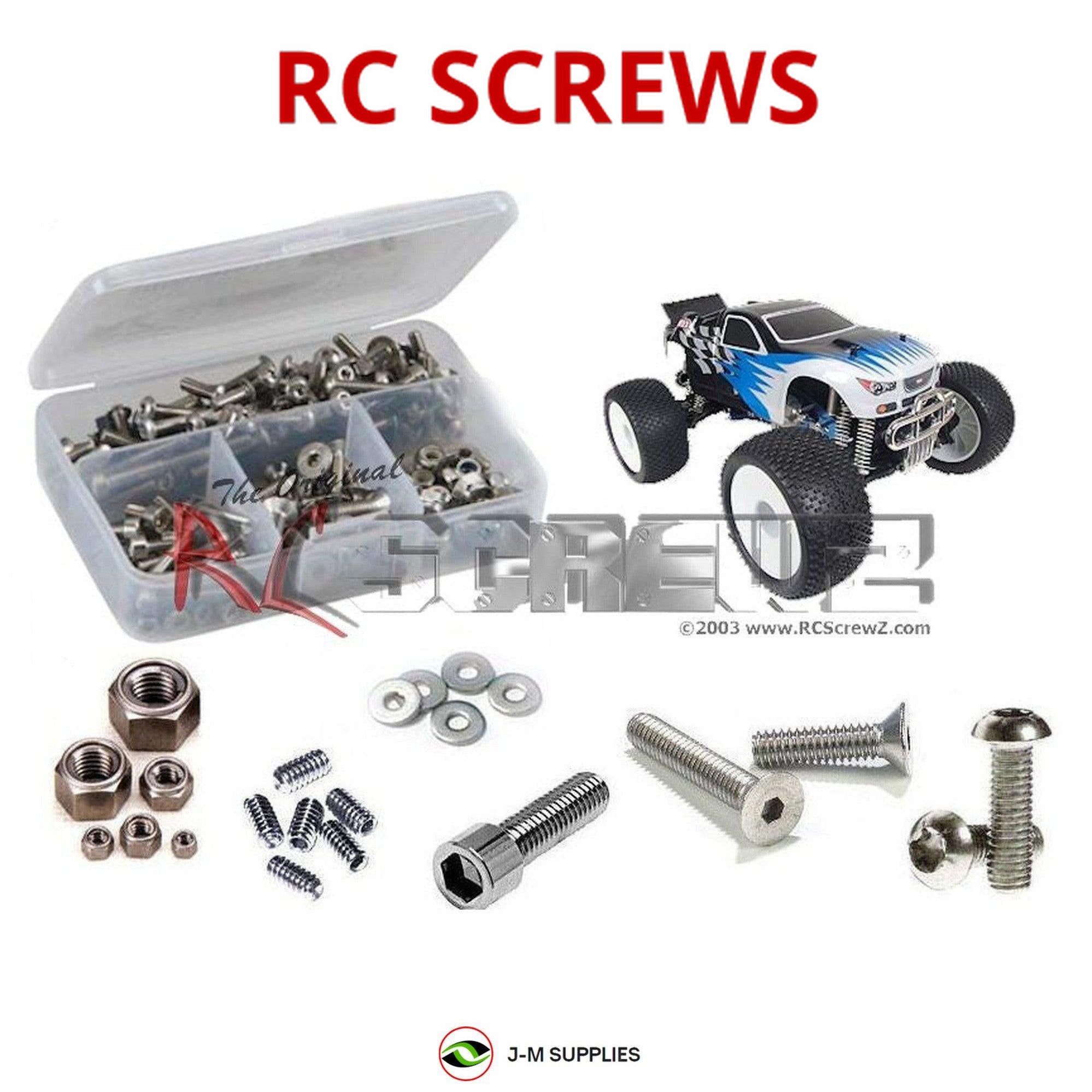 RCScrewZ Stainless Steel Screw Kit cen004 for CEN Racing Nemesis - Picture 1 of 12