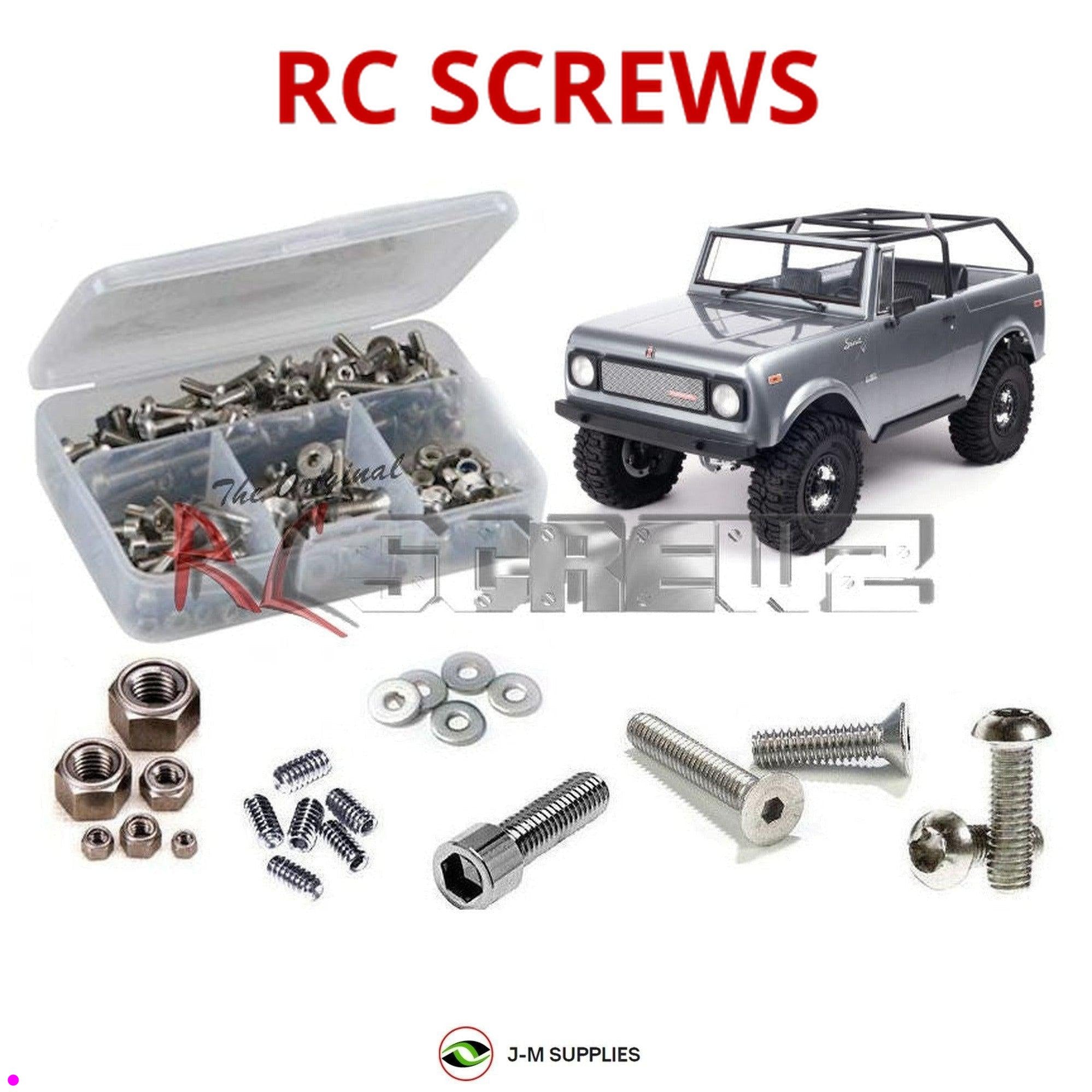 RCScrewZ Stainless Steel Screw Kit rer079 for Redcat Racing Gen 9 Scout 800A - Picture 1 of 12