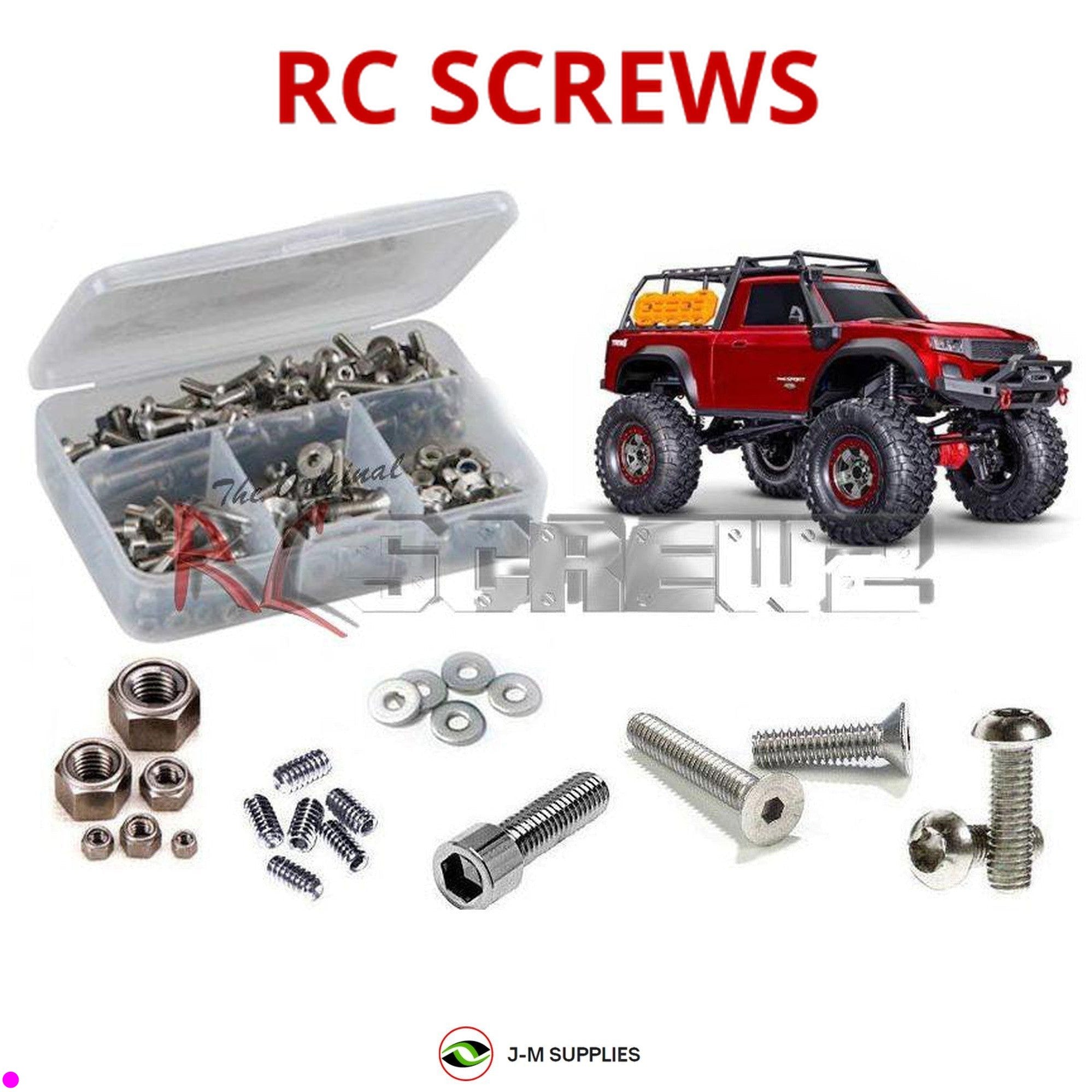 RCScrewZ Stainless Screw Kit tra111 for Traxxas TRX-4 Sport High Trail 82044-4 - Picture 1 of 12