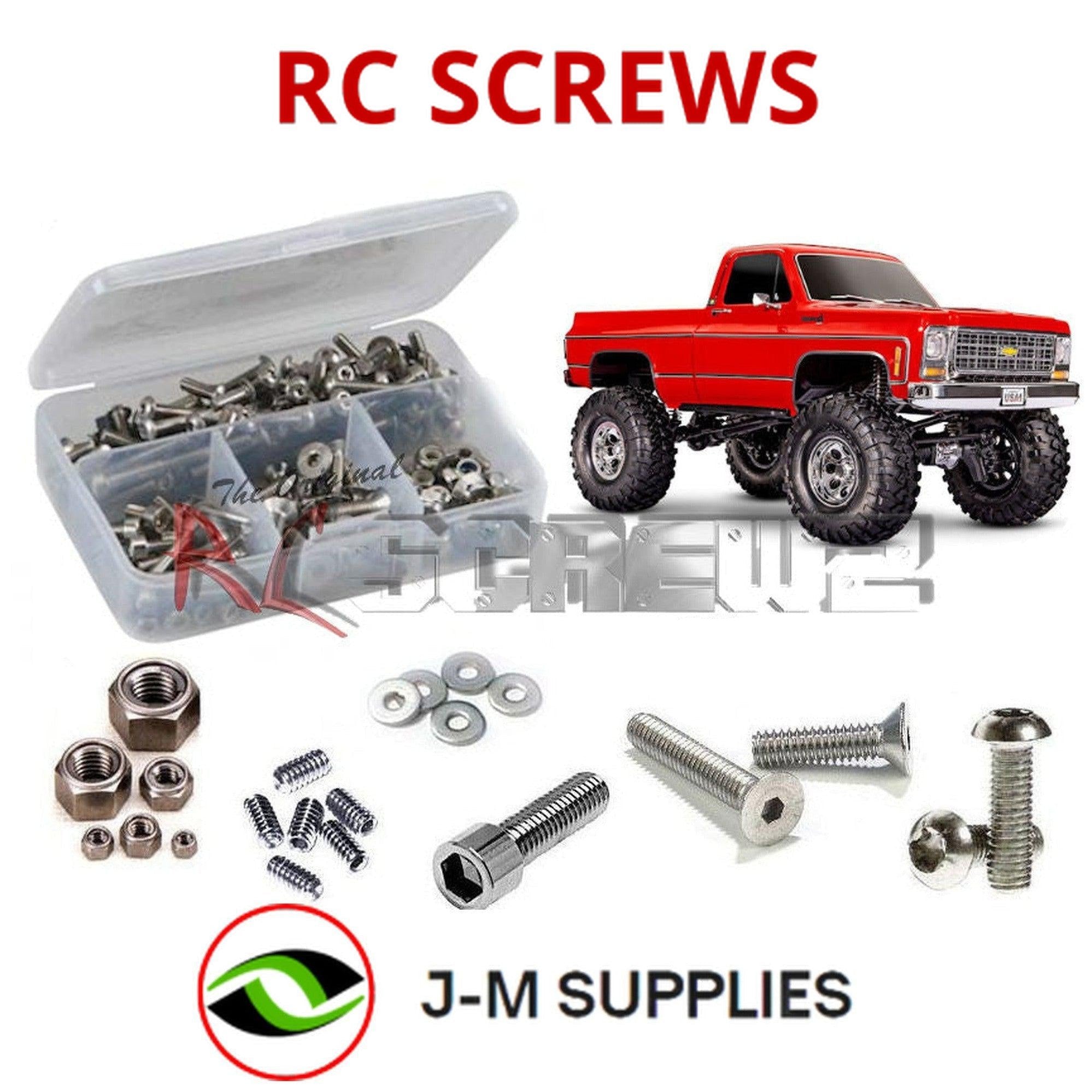 RCScrewZ Stainless Steel Screw Kit tra112 for Traxxas TRX-4m K10 1/18th #97064-1 - Picture 1 of 12