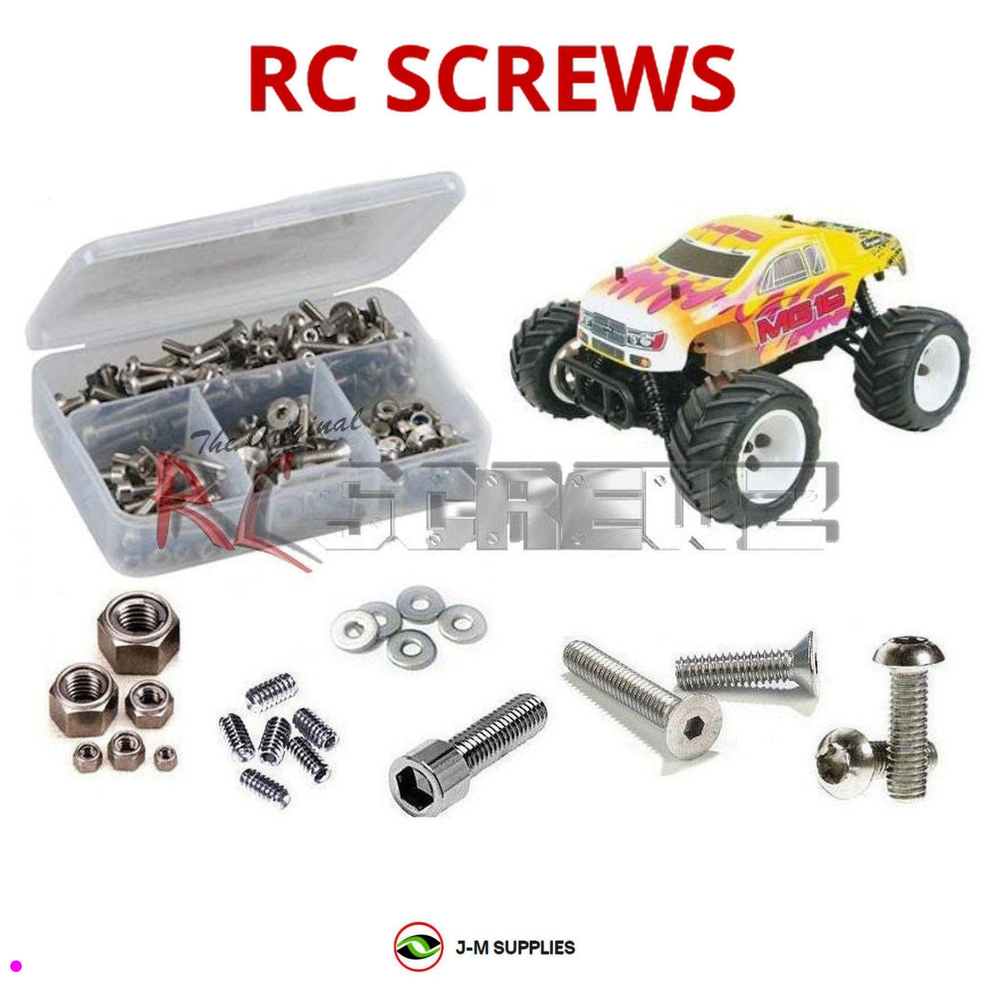 RCScrewZ Stainless Steel Screw Kit cen029 for CEN Racing MG16 MT - Picture 1 of 12