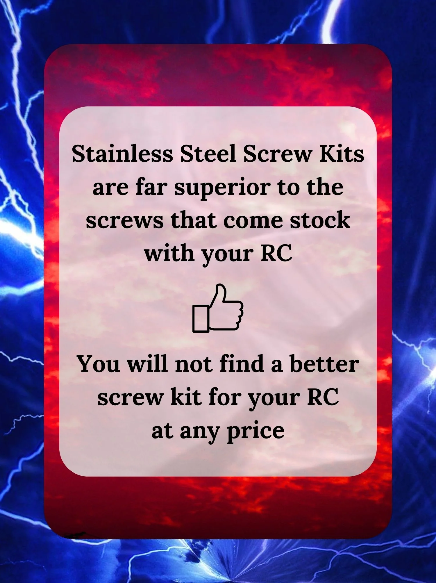 RCScrewZ Stainless Screw Kit kra001 for Kraken Vekta 5 1/5 KV7701/KV7702 | PRO - Picture 6 of 12