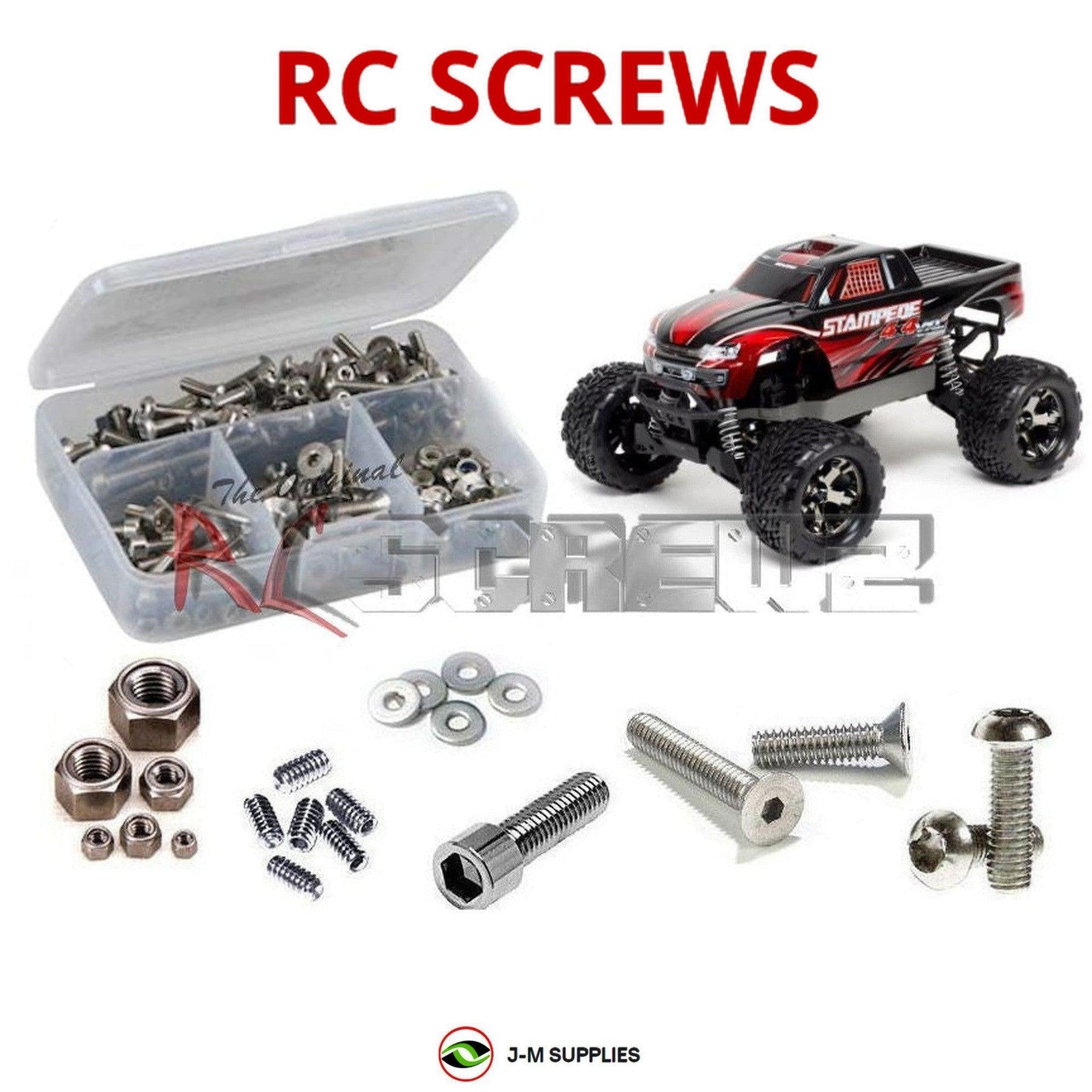 RCScrewZ Stainless Steel Screw Kit tra114 for Traxxas Stampede BL-2S 4x4 67154-4 - Picture 1 of 12