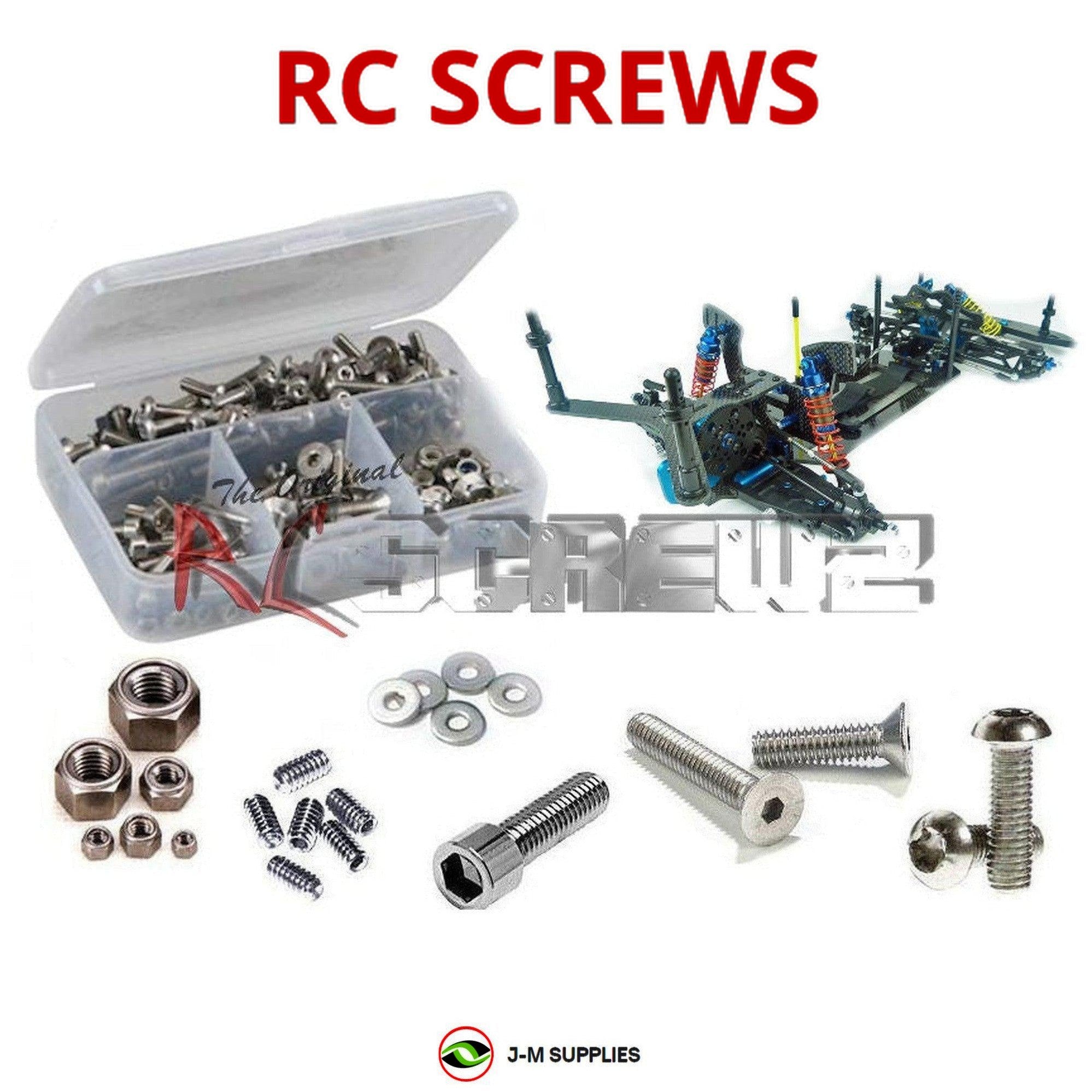 RCScrewZ Metric Stainless Screws cus014m for Custom Works Rocket 4 Latemodl 0714 - Picture 1 of 12