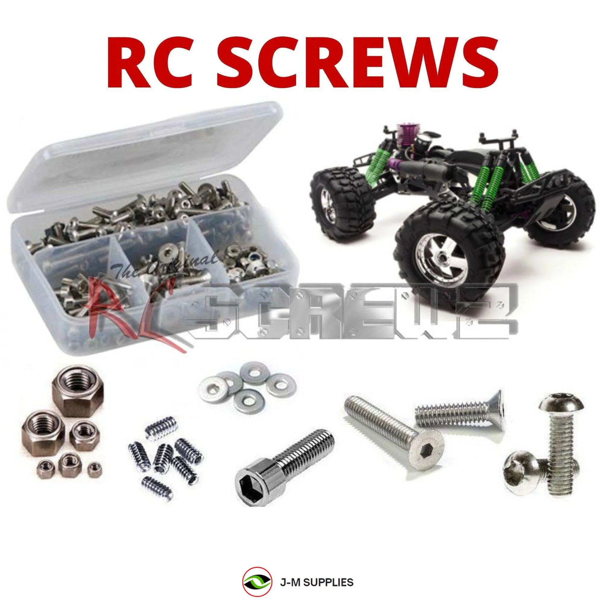 RCScrewZ Stainless Steel Screw Kit hpi019 for HPI Racing Savage SS/.25 RTR - Picture 1 of 12