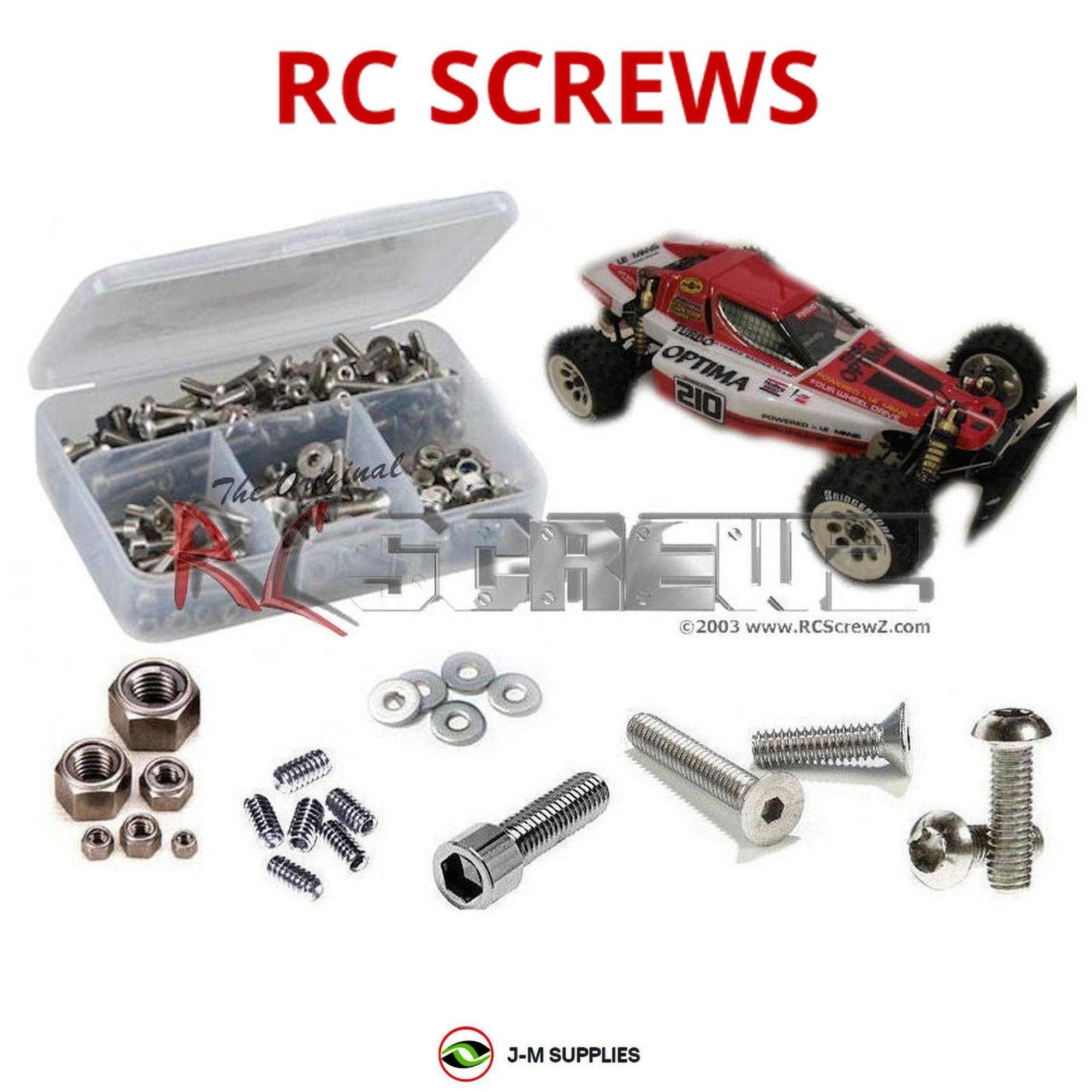 RCScrewZ Stainless Steel Screw Kit kyo179 for Kyosho Turbo Optima 1/10 #3130 - Picture 1 of 12