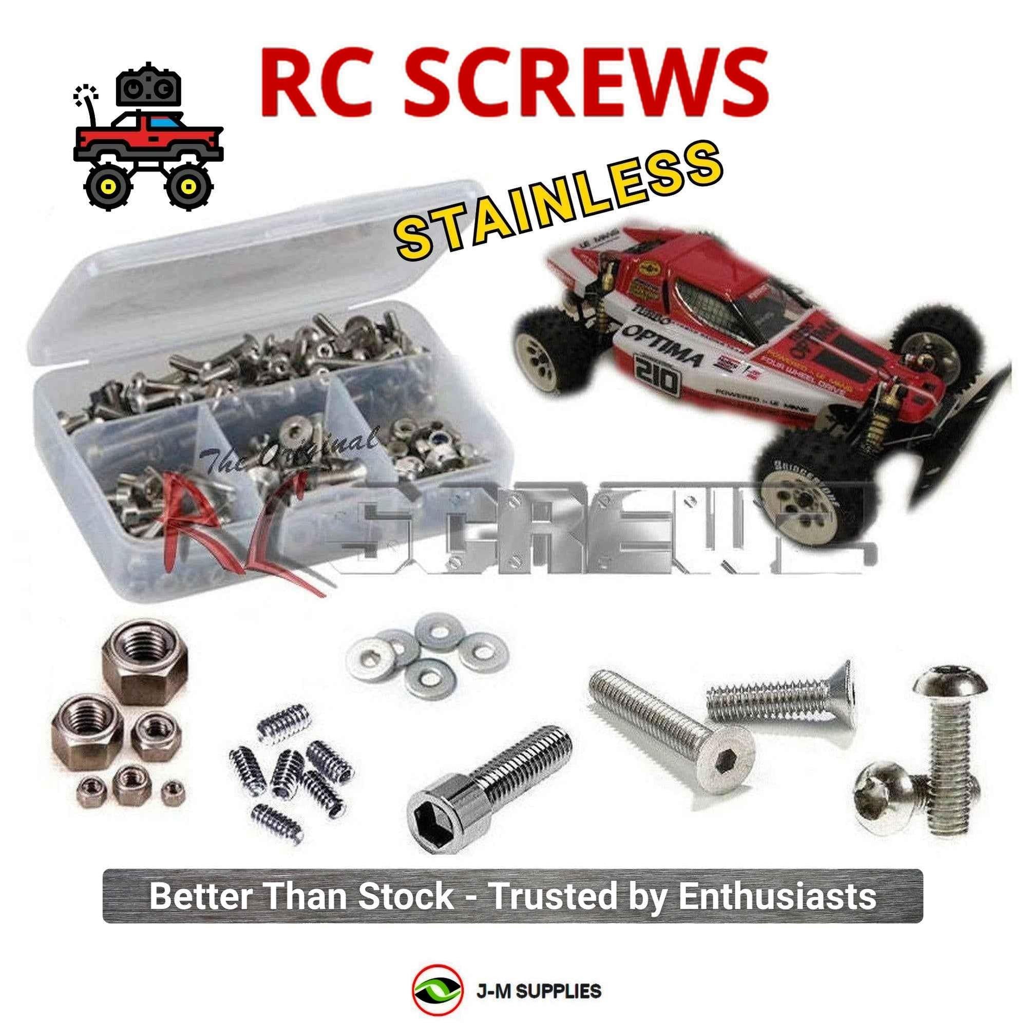 RCScrewZ Stainless Screw Kit kyo179 for Kyosho Turbo Optima 1/10 (#3130) | SET - Picture 1 of 12