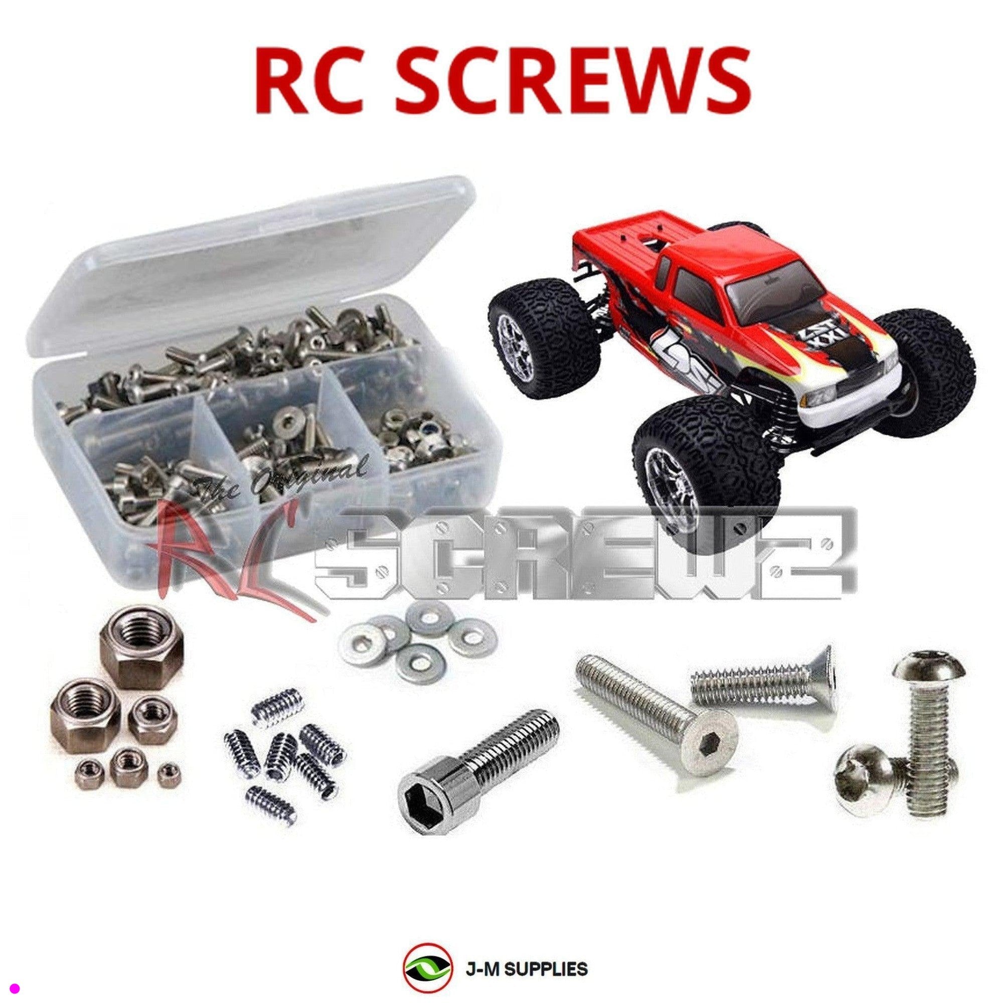 RCScrewZ Stainless Steel Screw Kit los049 for Team Losi LST XXL LOSB0016 - Picture 1 of 12