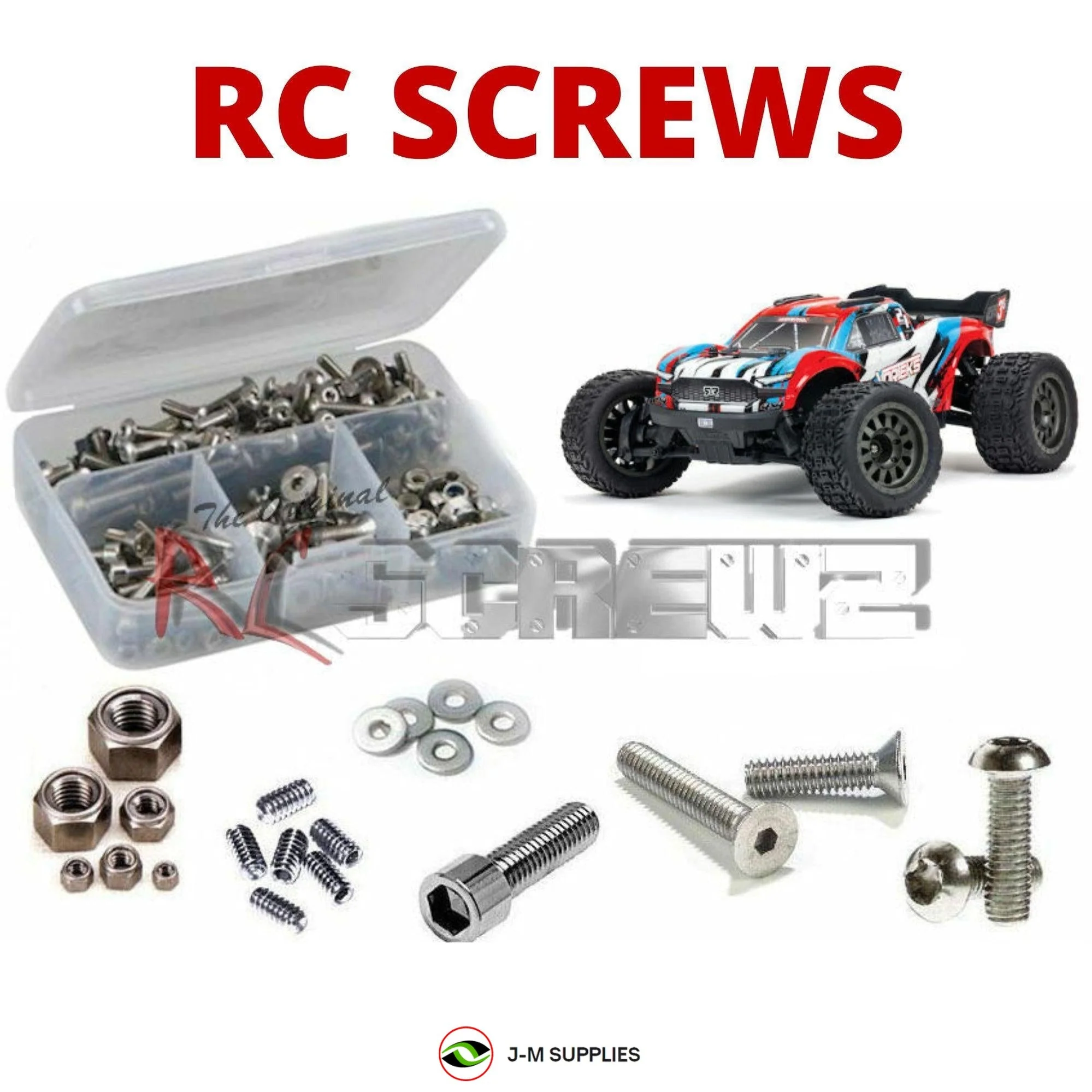 RCScrewZ Stainless Screw Kit+ ara047 for Arrma Vorteks 3s BLX 4x4 1/10 ARA4305V3 - Picture 1 of 12