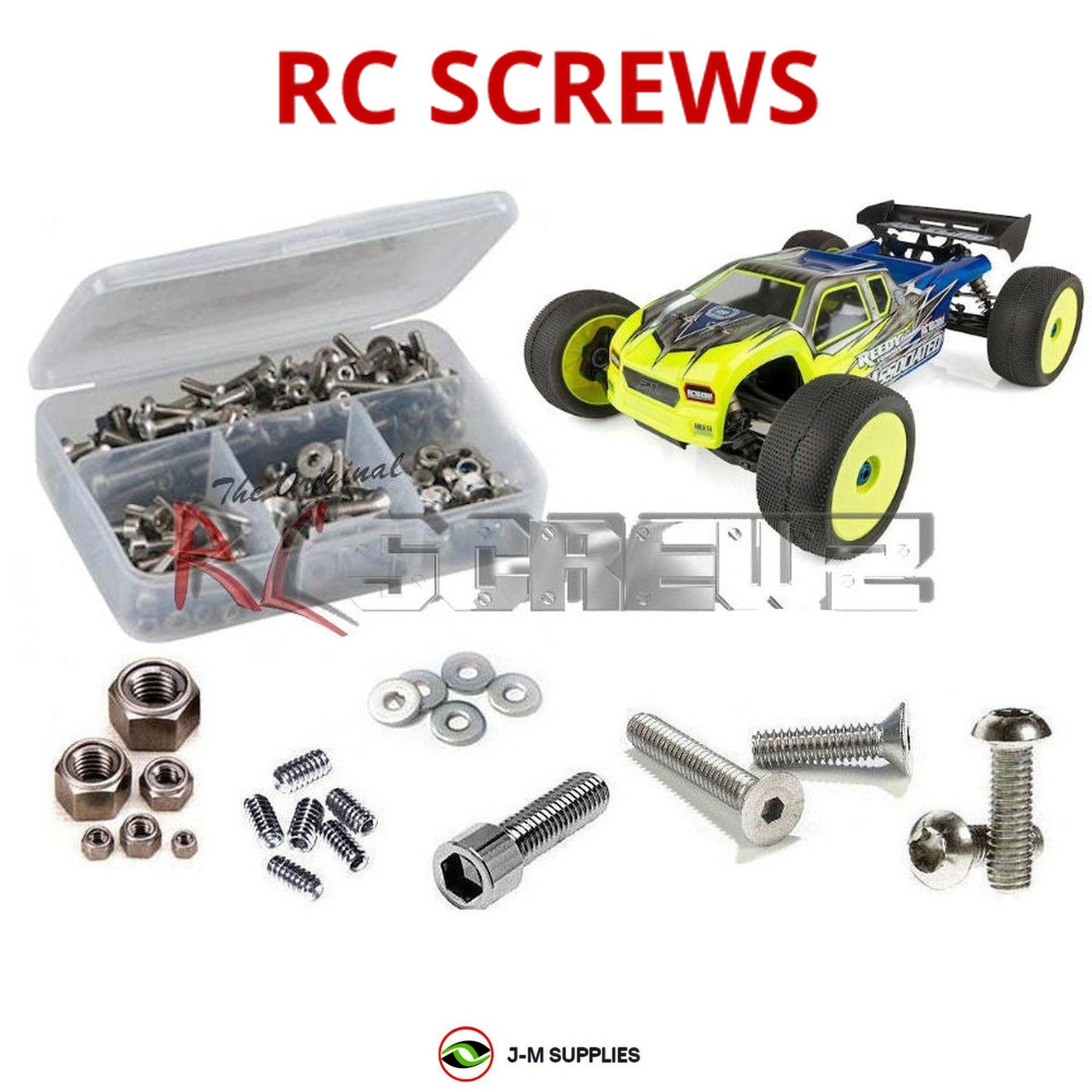 RCScrewZ Stainless Steel Screw Kit ass089 for Associated RC8 T3.1 Nitro #80937 - Picture 1 of 12