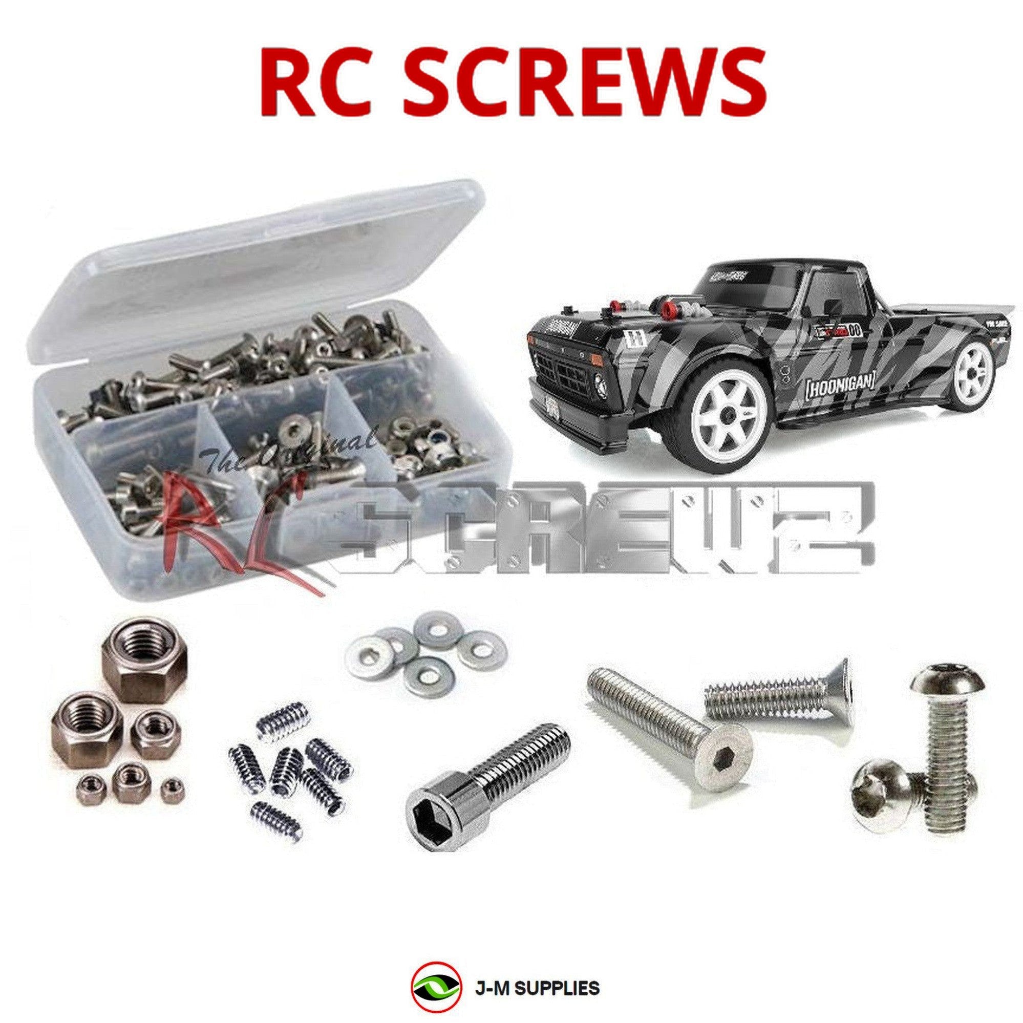 RCScrewZ Stainless Screw Kit asc137 for Team Associated Reflex 14R Hoonitruck - Picture 1 of 12