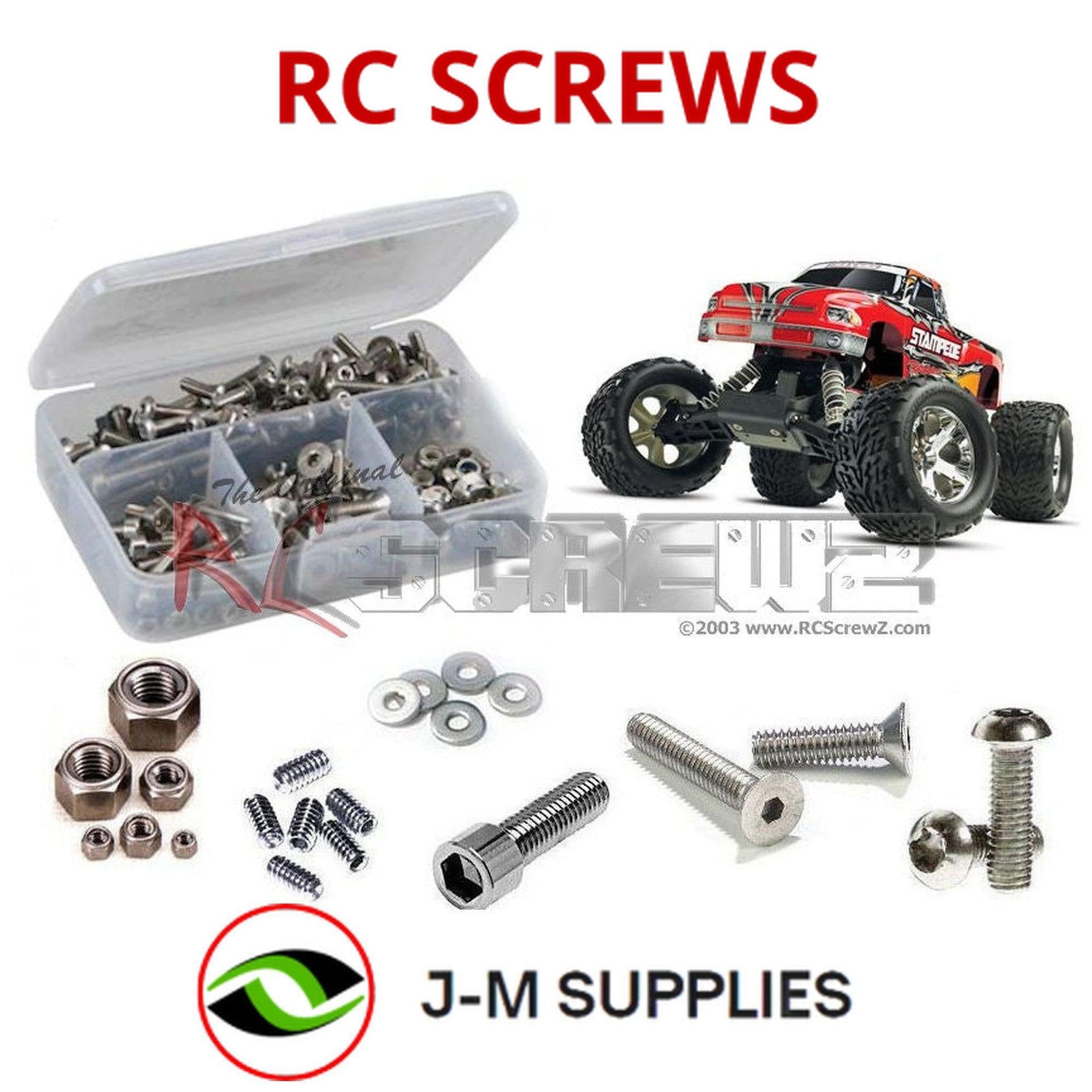 RCScrewZ Stainless Steel Screw Kit tra021 for Traxxas Stampede XL5 #36054 - Picture 1 of 12