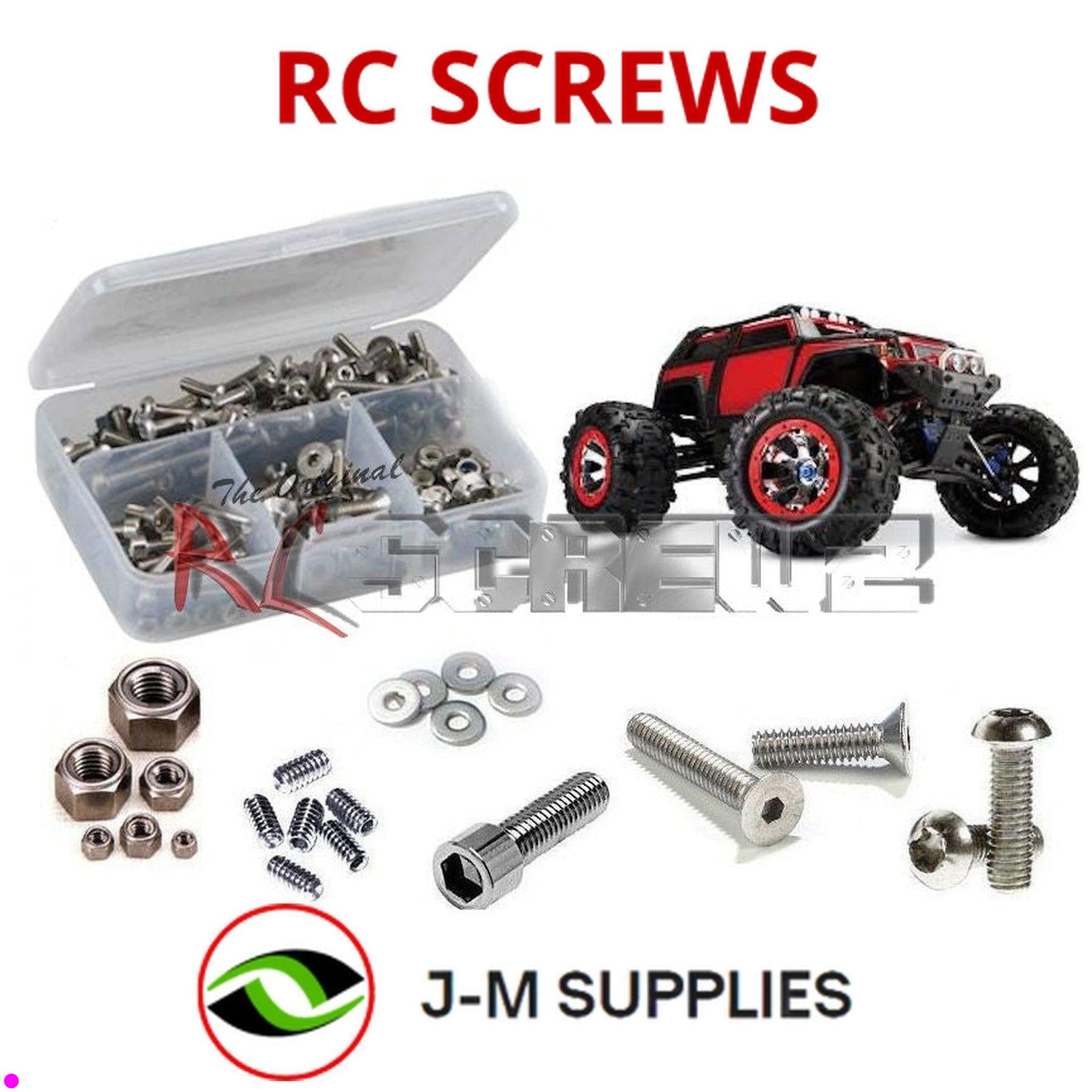 RCScrewZ Stainless Steel Screw Kit tra036 for Traxxas Summit 1/10 #56076 - Picture 1 of 12