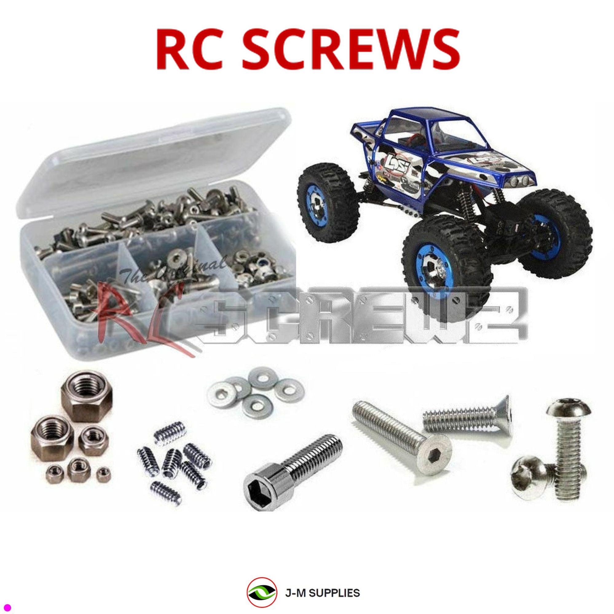 RCScrewZ Stainless Steel Screw Kit los046 for Losi Mini Rock Crawler 1/18th - Picture 1 of 12