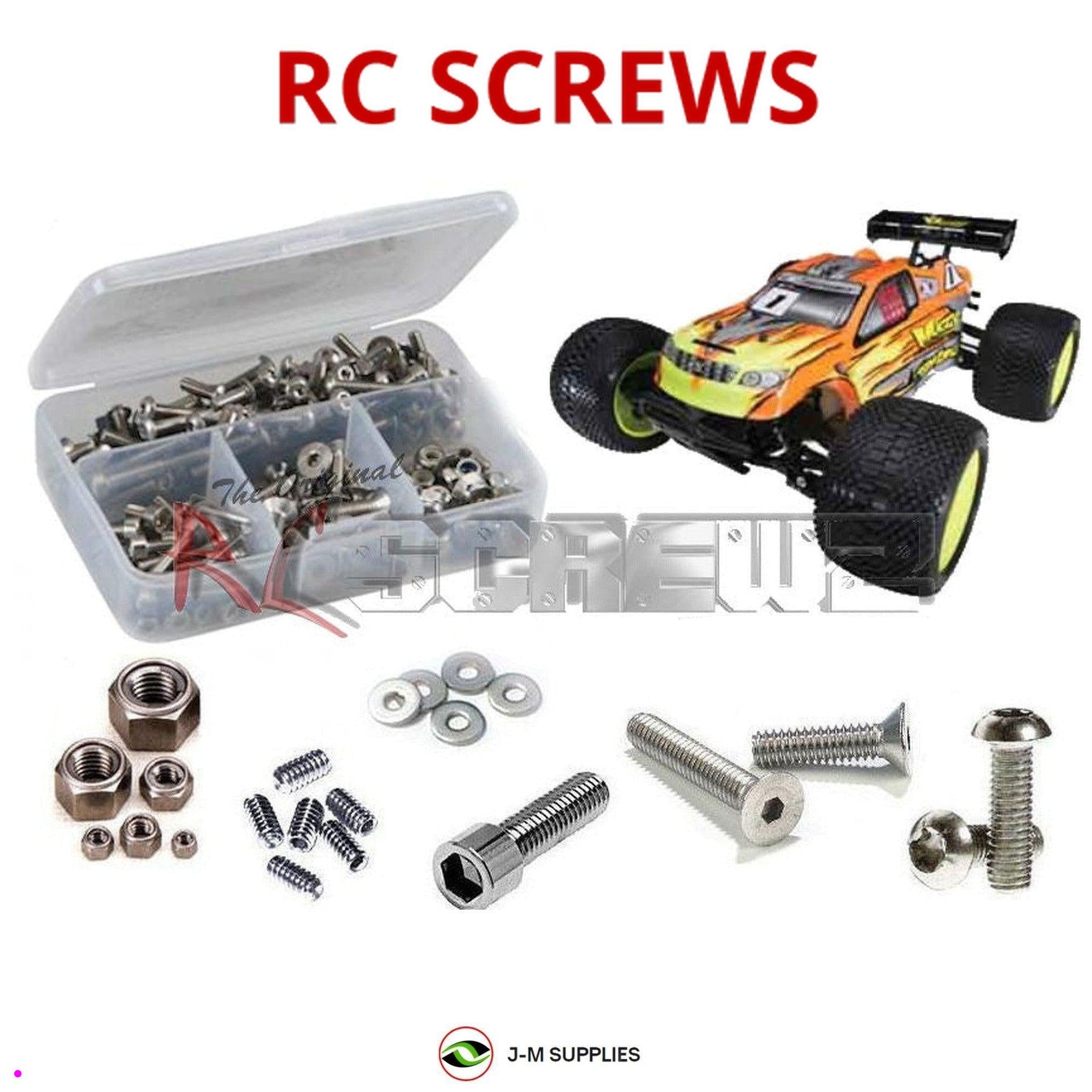 RCScrewZ Stainless Steel Screw Kit los026 for Team losi Muggy RTR/Pro - Picture 1 of 12