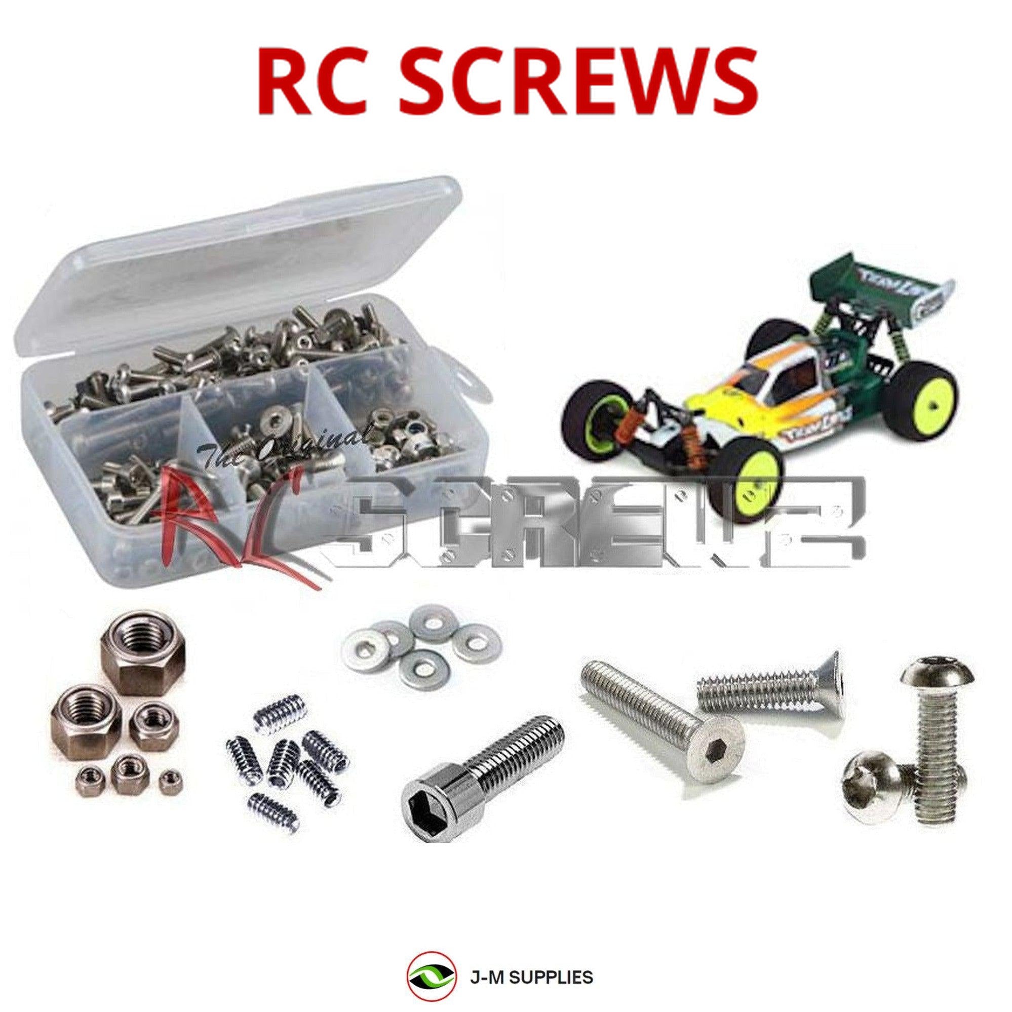 RCScrewZ Stainless Steel Screw Kit los014 for Team Losi XX-4 / Worlds Ed. - Picture 1 of 12