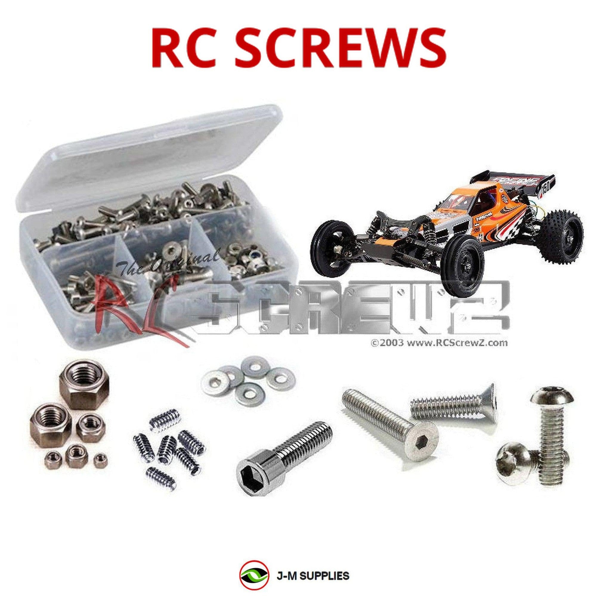 RCScrewZ Stainless Screw Kit tam205 for Tamiya Racing Fighter DT-03 #58628 - Picture 1 of 12