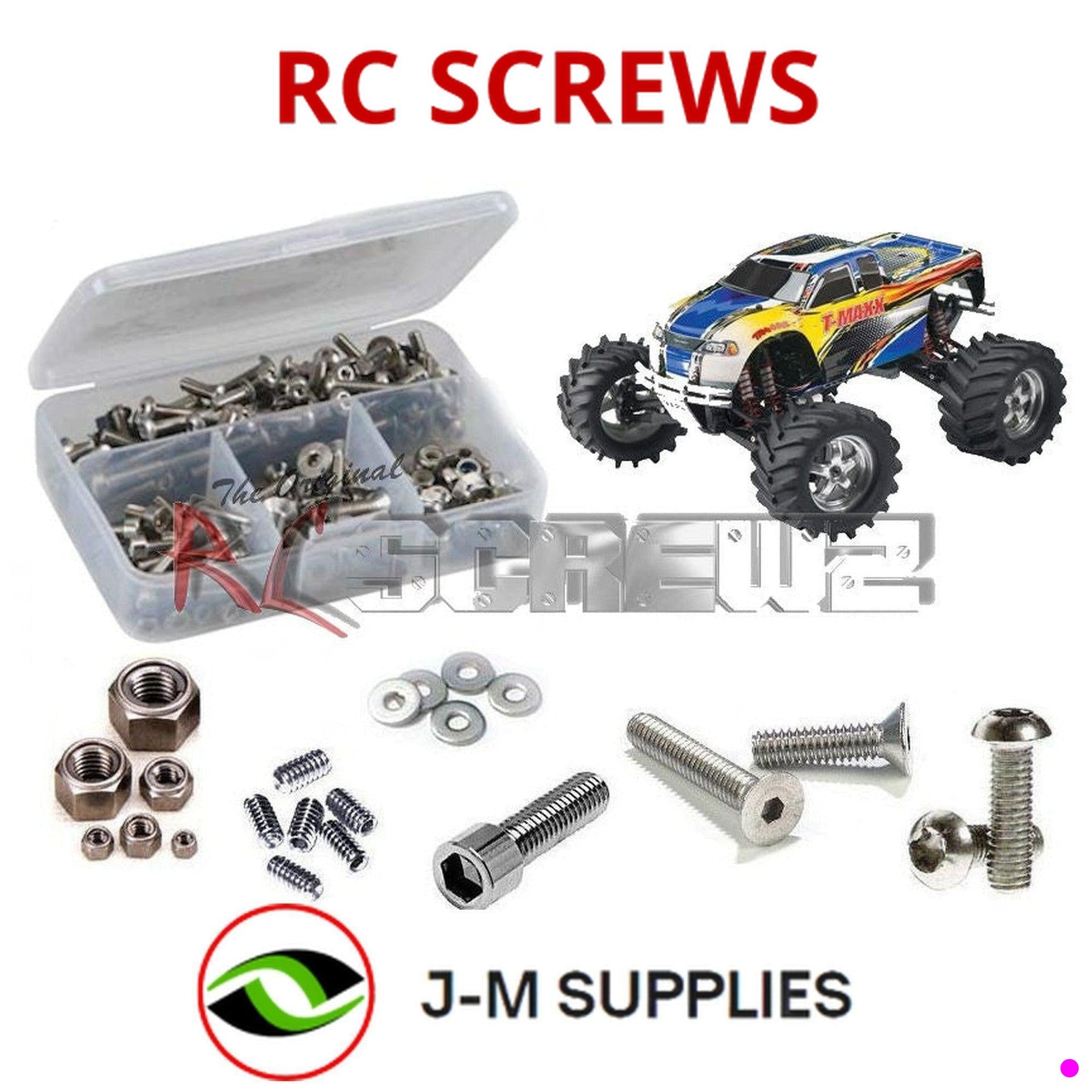 RCScrewZ Stainless Steel Screw Kit tra009 for Traxxas T-Maxx 1.5 - Picture 1 of 12