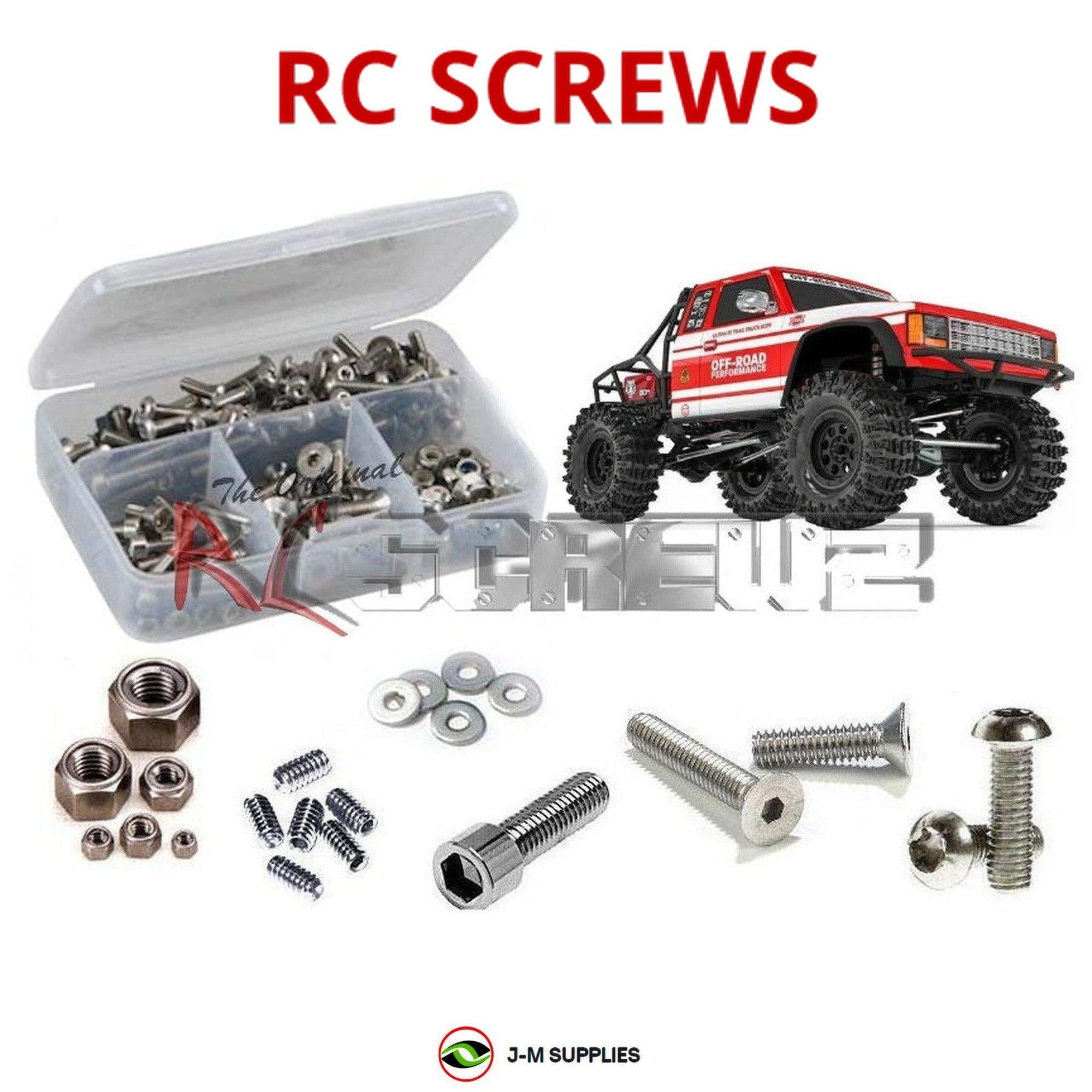 RCScrewZ Stainless Steel Screw Kit gma009 for GMade GS02 BOM 4wd GM57000 - Picture 1 of 12