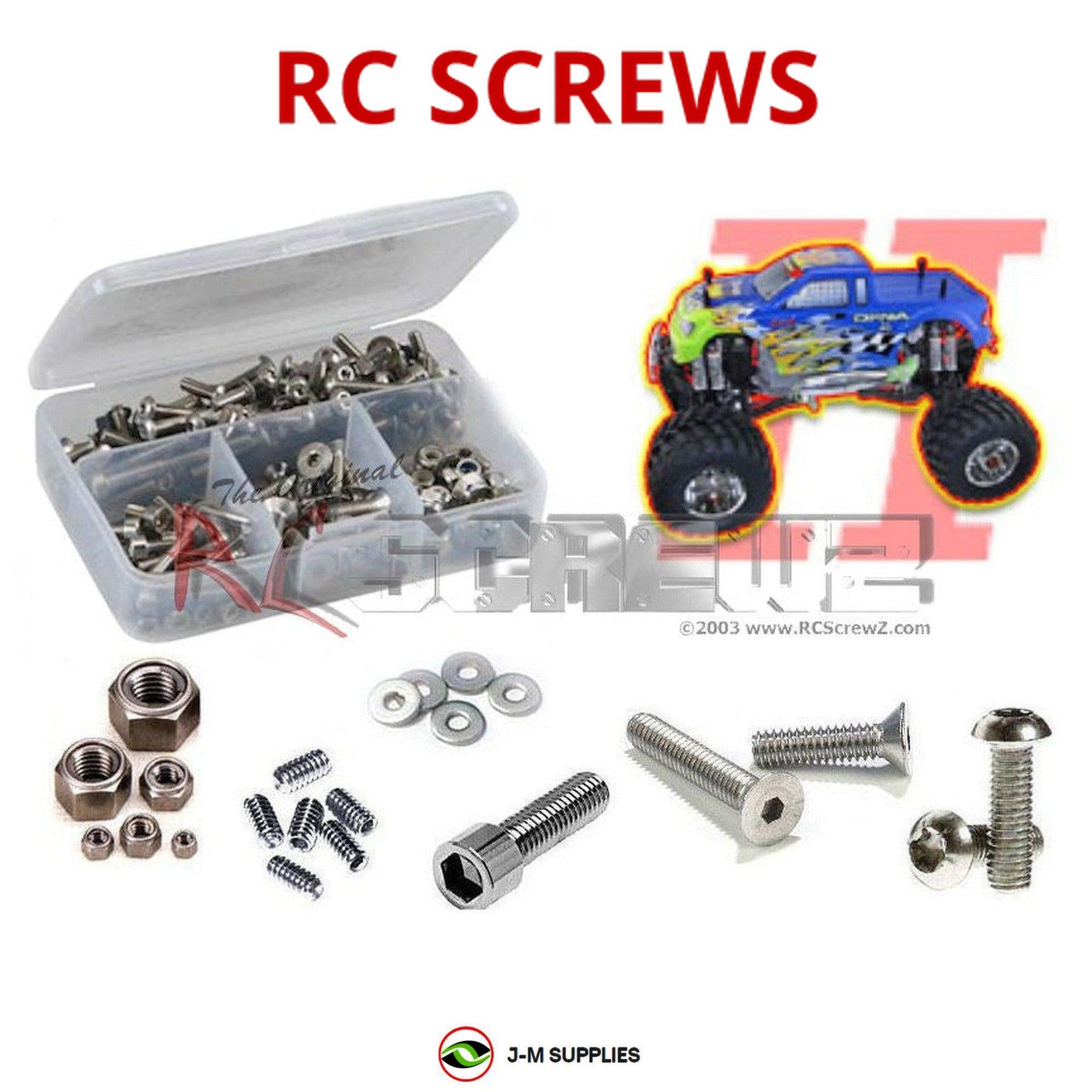 RCScrewZ Stainless Steel Screw Kit for Ofna Twin Titan #34212 ofn025 - Picture 1 of 12