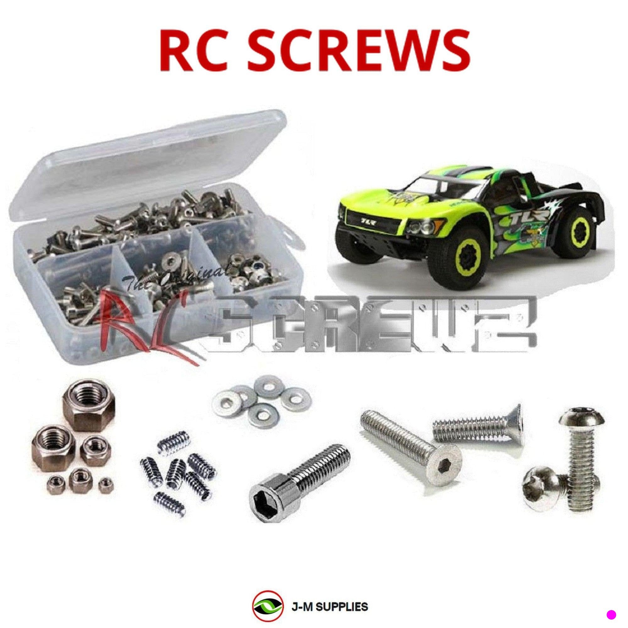 RCScrewZ Metric Stainless Screw Kit los070m for Team Losi TEN SCTE 2.0 TLR03000 - Picture 1 of 12