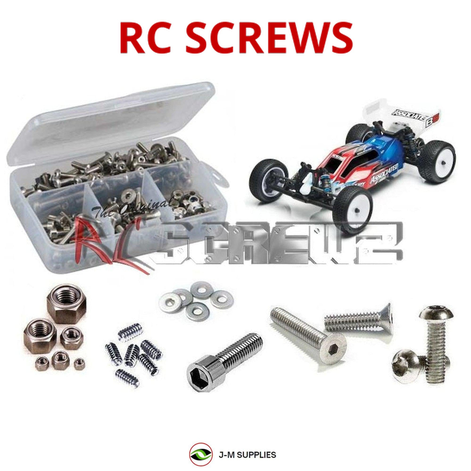 RCScrewZ Stainless Steel Screw Kit ass056 for Associated RC10 B5/Team - Picture 1 of 12