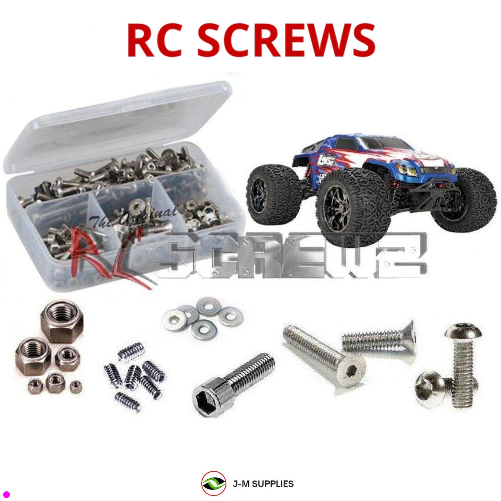 RCScrewZ Stainless Steel Screw Kit los083 for Team Losi LST XXL2-E TLR04004 - Picture 1 of 12