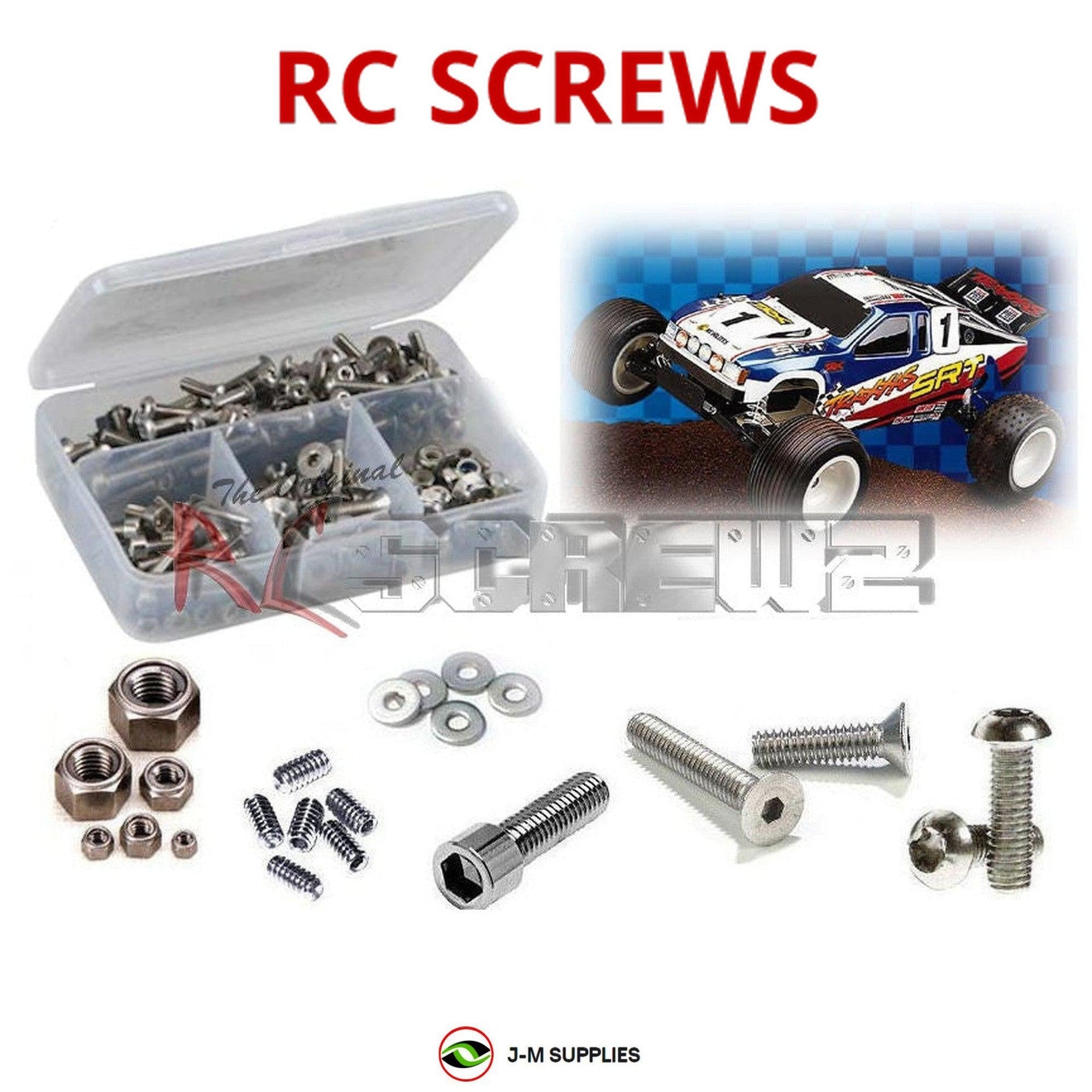 RCScrewZ Stainless Screw Kit tra027 for Traxxas SRT 1/10 Stadium (1994) | SET - Picture 1 of 12