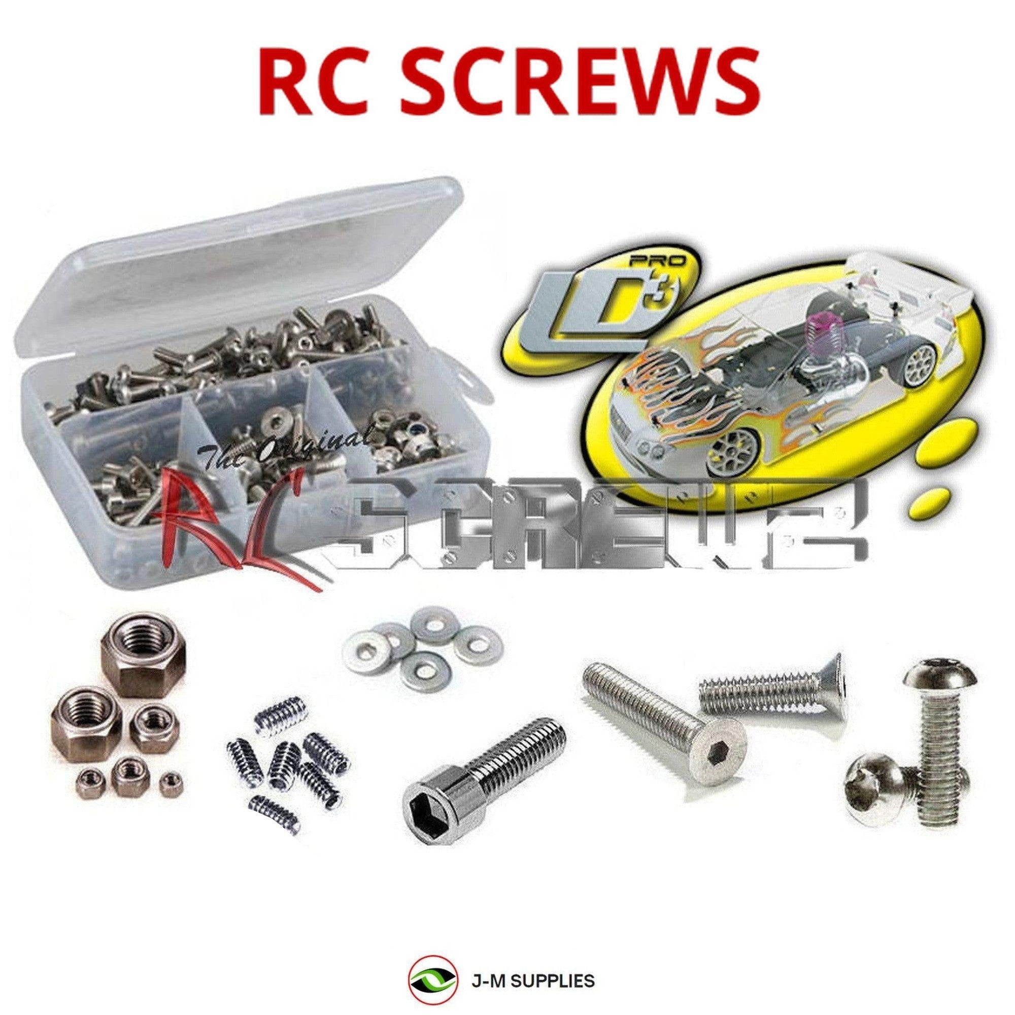 RCScrewZ Stainless Screw Kit ofn001 for Ofna LD3 Pro / RTR 1/10 Nitro 4WD #34700 - Picture 1 of 12