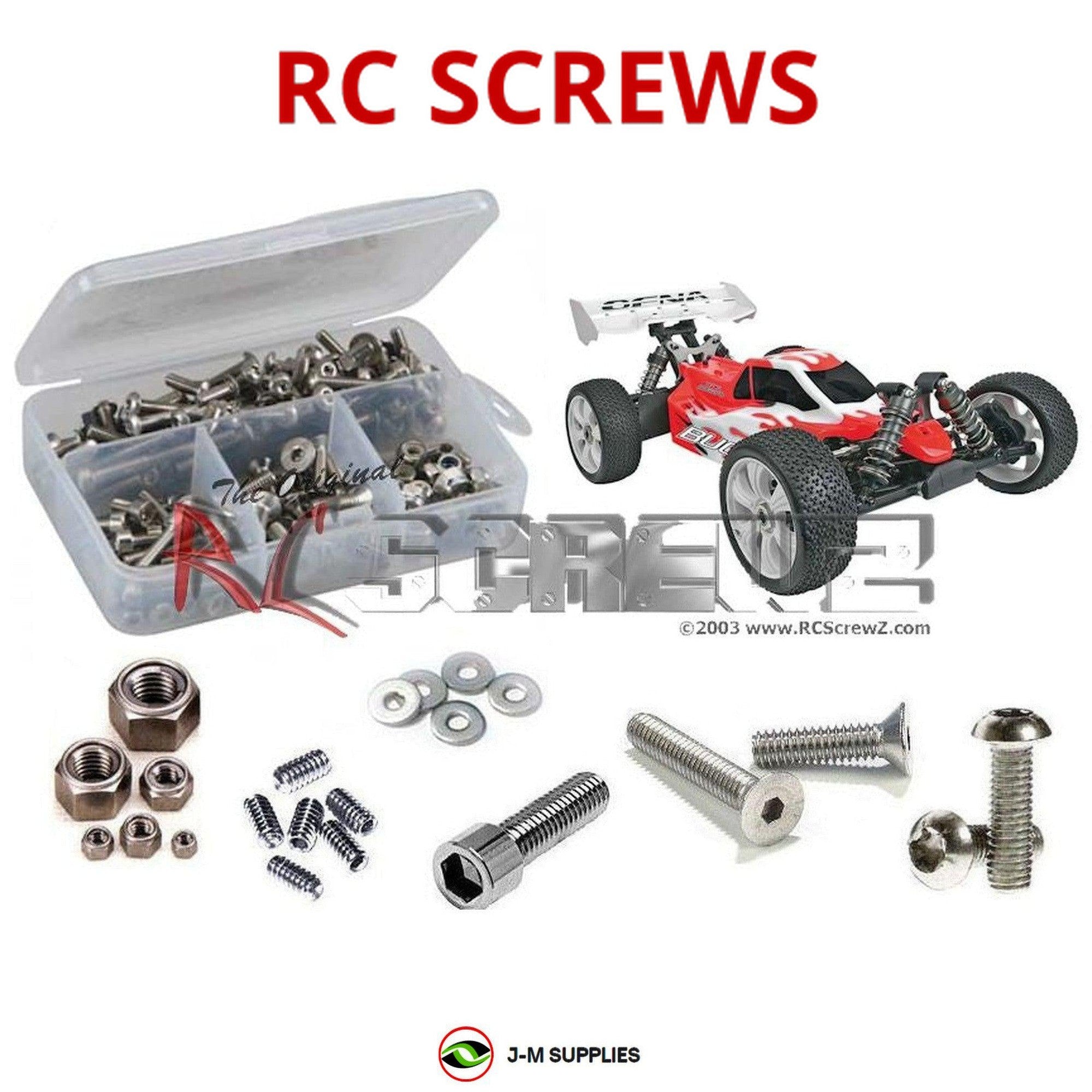 RCScrewZ Stainless Screw Kit ofn072 for Ofna Buggy 8e RTR/Pro - Picture 1 of 12