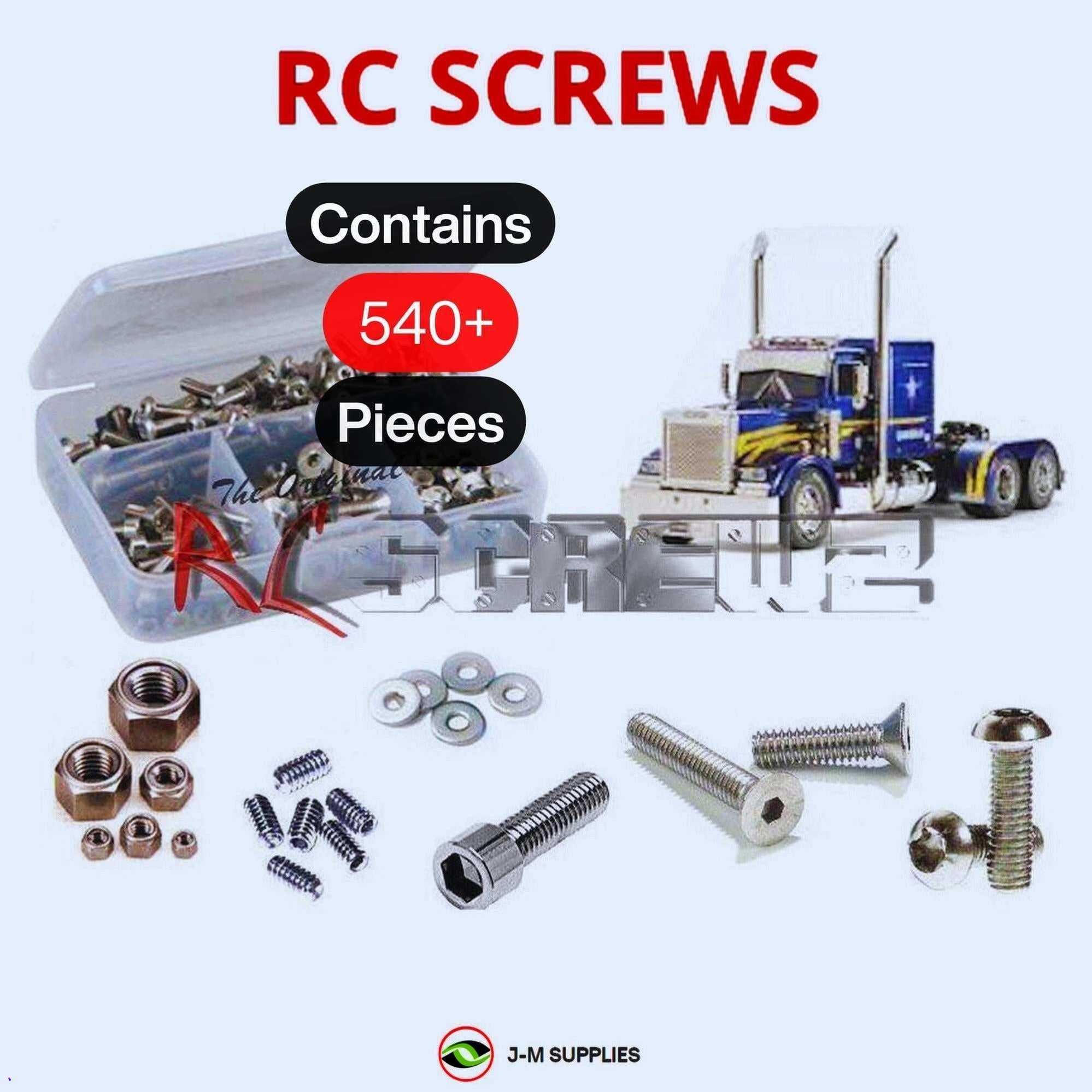【322】にん 様 RCScrewZ Stainless Screw Kit tam174 for Tamiya Grand Hauler 1/14