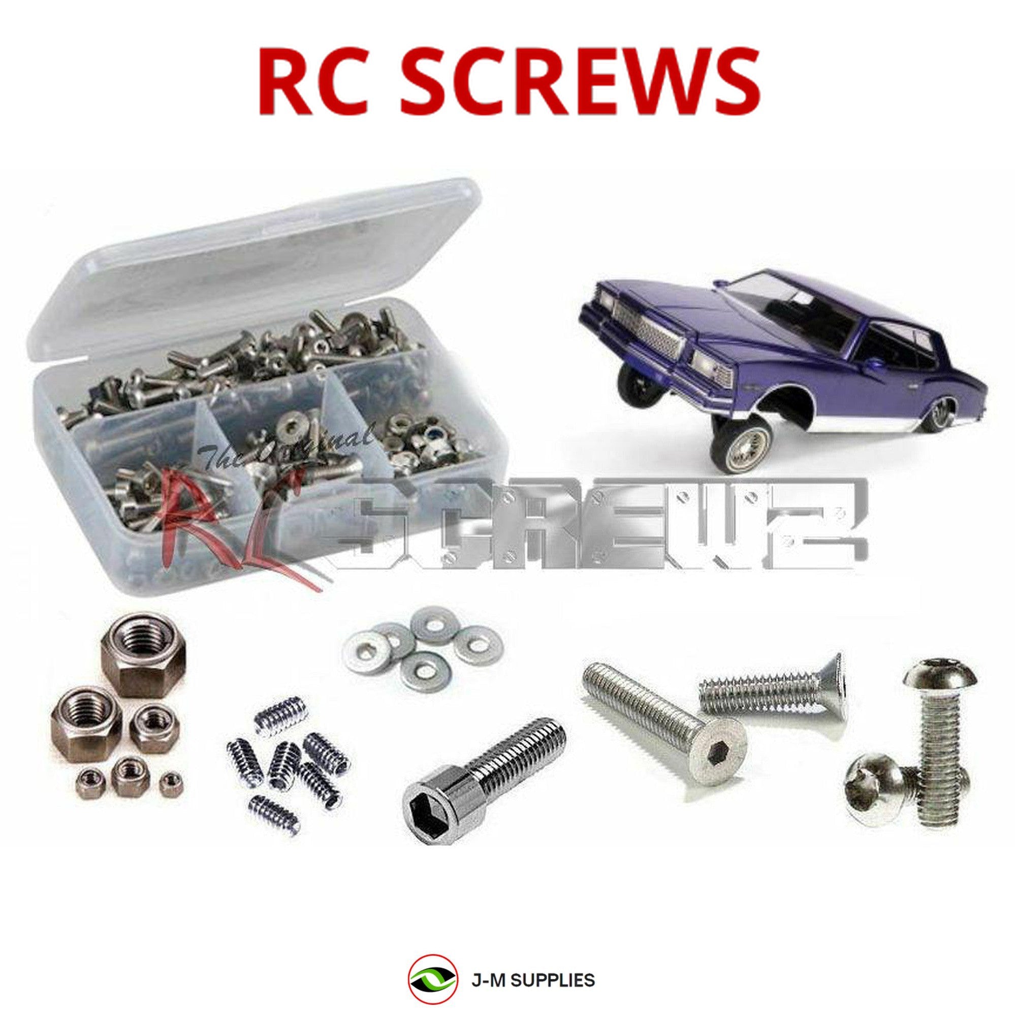 RCScrewZ Stainless Screw Kit rer075 for RedCat Racing 1979 Monte Carlo Lowrider - Picture 1 of 12