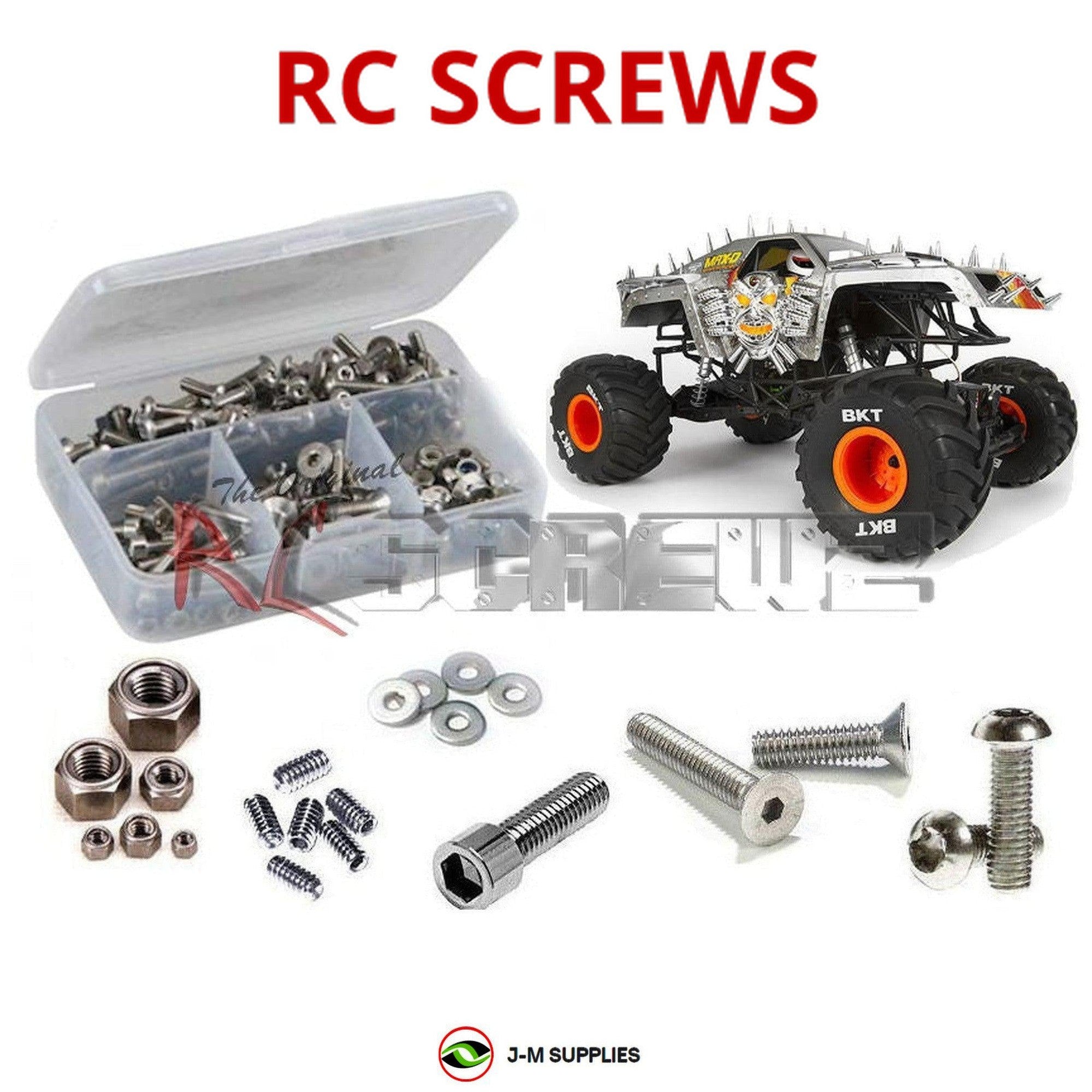 RCScrewZ Stainless Screw Kit axi025 for Axial Racing SMT10 Max-D #AX90057 - Picture 1 of 12