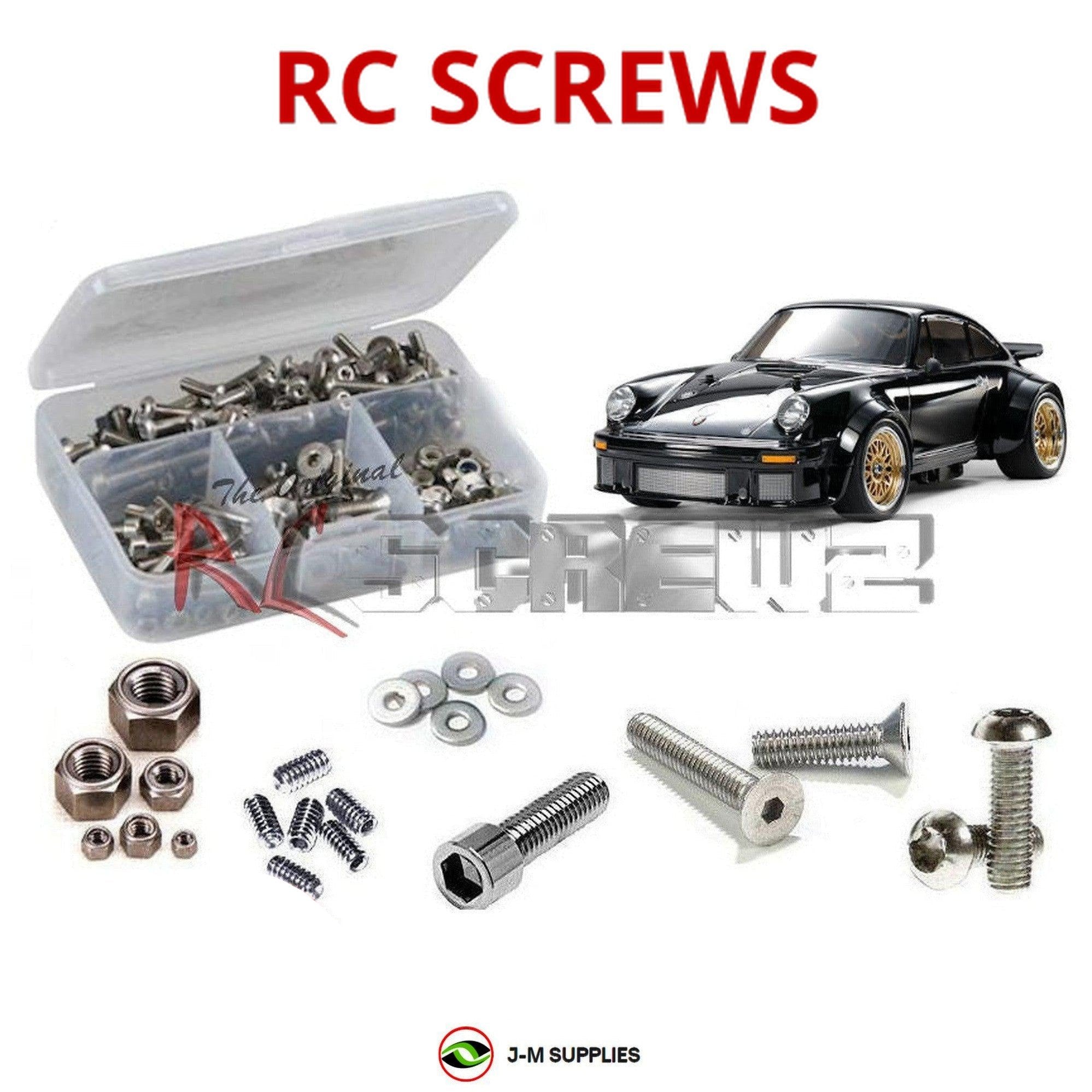 RCScrewZ Stainless Screw Kit tam229 for Tamiya Porsche Turbo RSR/934 #47362 - Picture 1 of 12